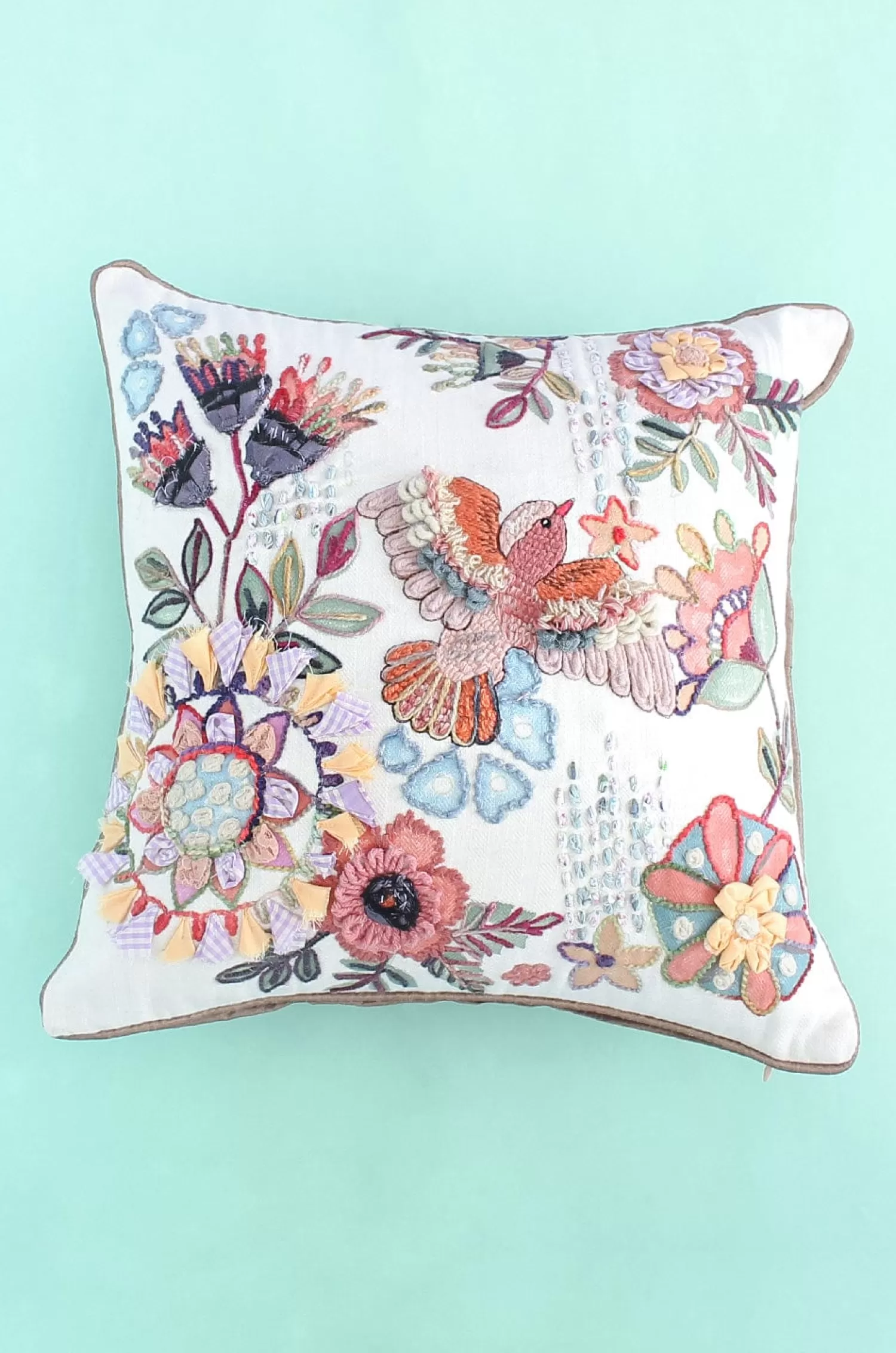 Vivsun Cushion Covers^Alice Embroidered Cushion Cover