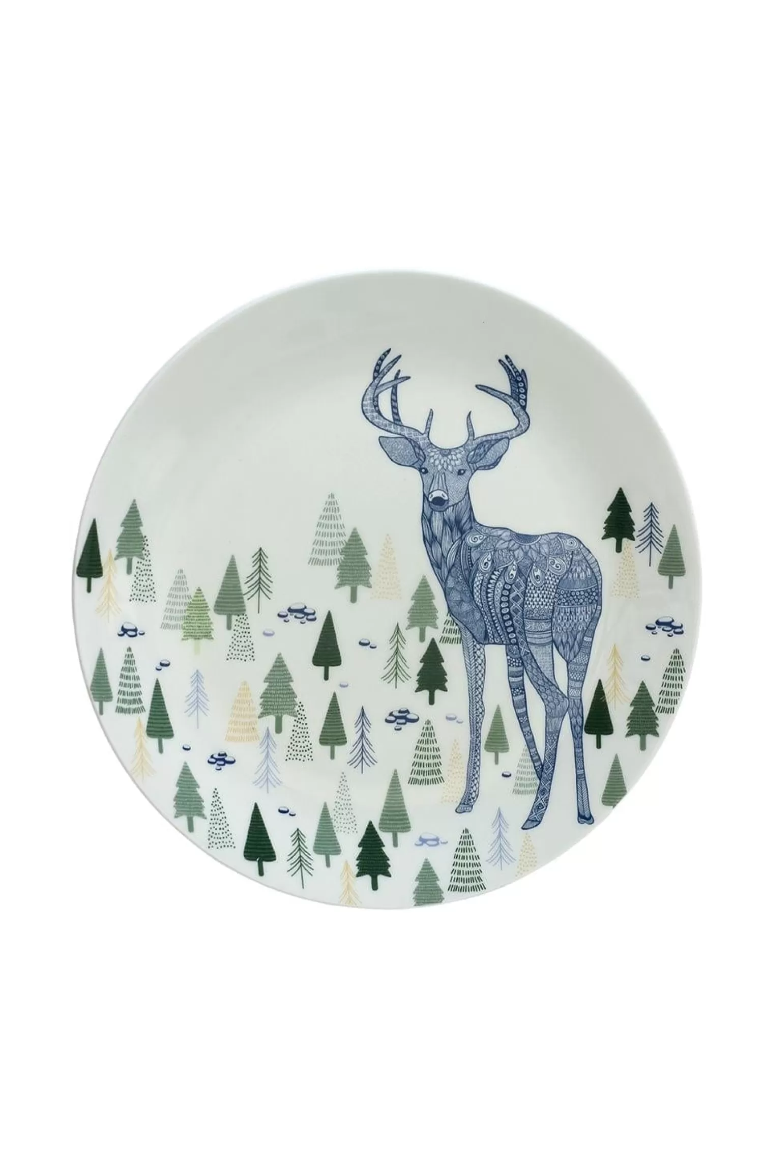 Arta Broch Wall Decor^Animal Illustrative Series Wall Plate - Deer