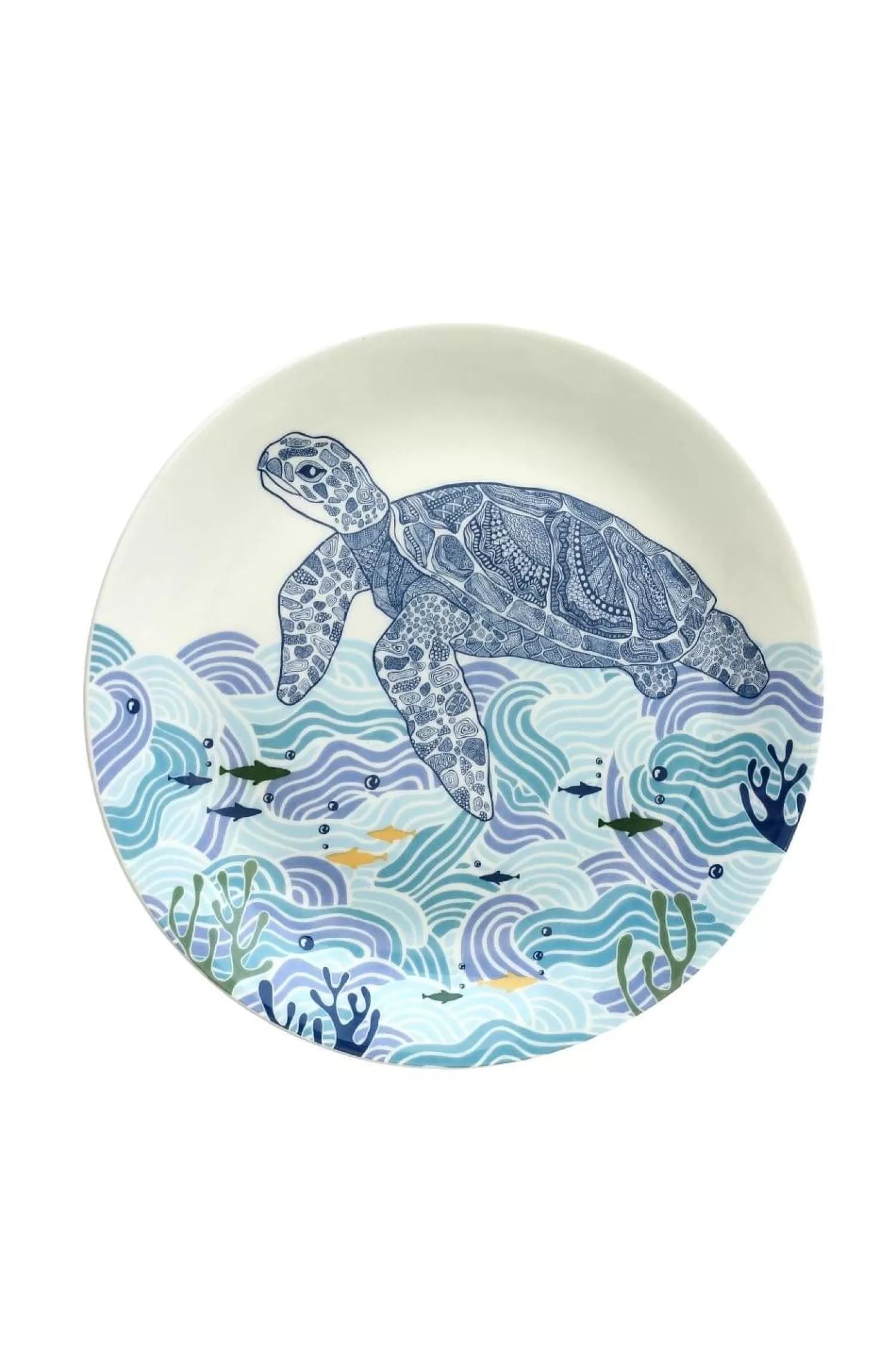 Arta Broch Wall Decor^Animal Illustrative Series Wall Plate - Turtle