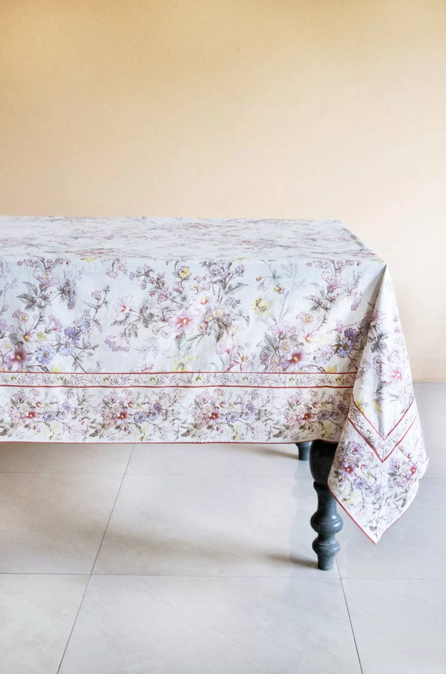 April Cornell Table Linen & Accessories^ Graceful Garden Antique Dining Cloth - 8 Seater