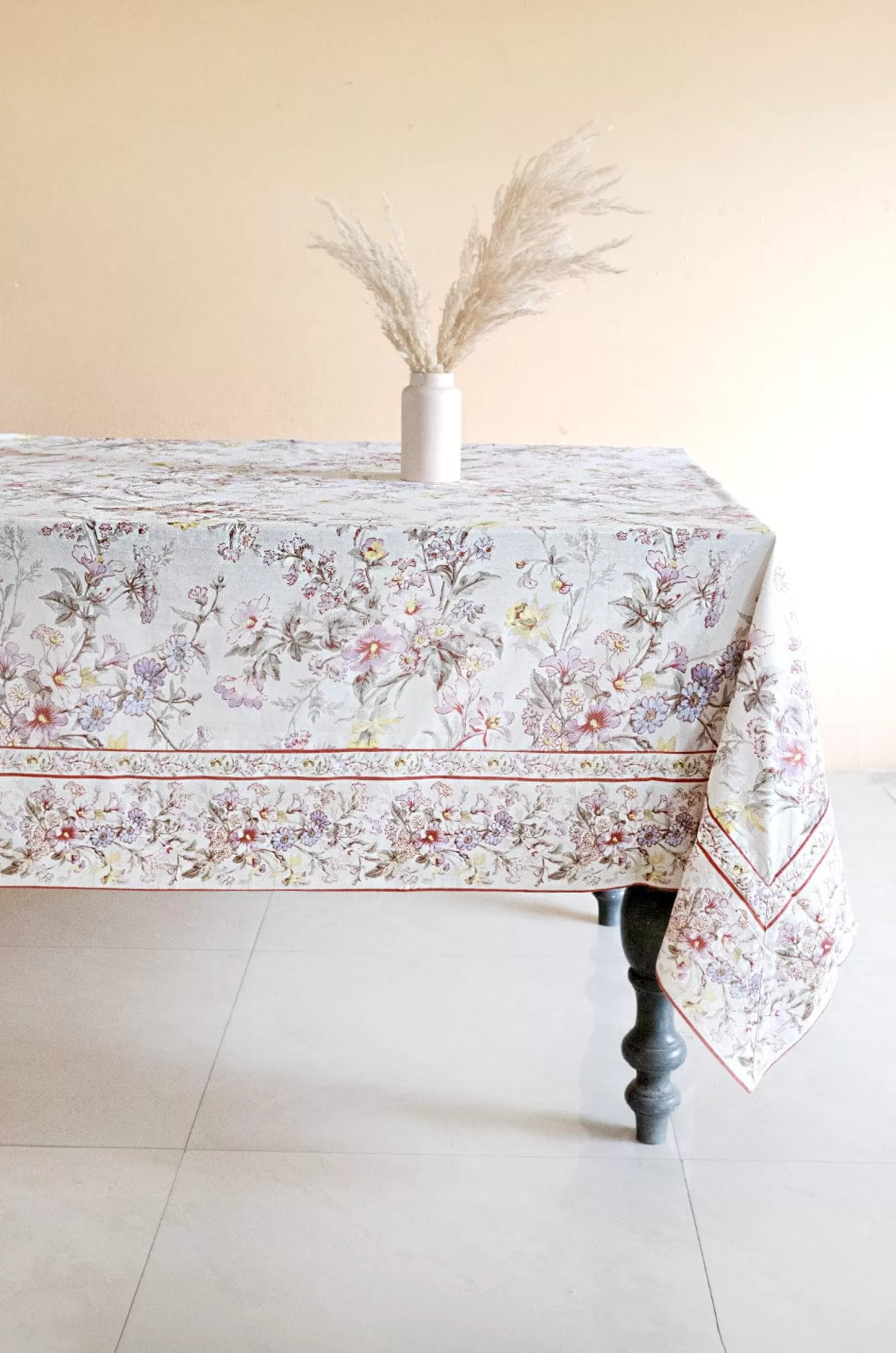 April Cornell Table Linen & Accessories^ Graceful Garden Antique Dining Cloth - 8 Seater