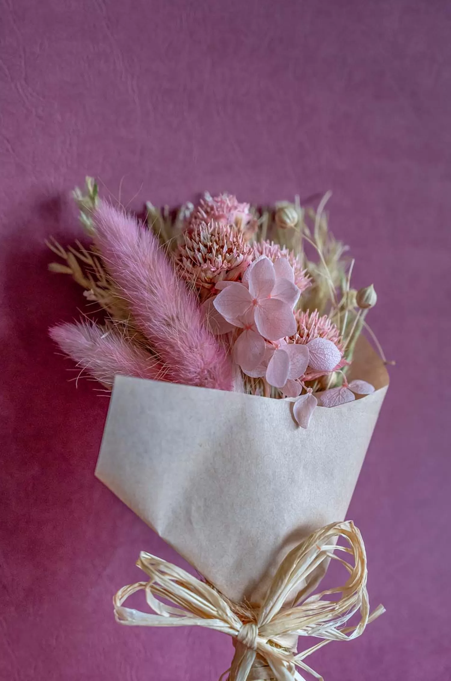 Nature's Mania Dried Flowers^Aurora Natural Dried Flowers Bouquet - 20 Cm