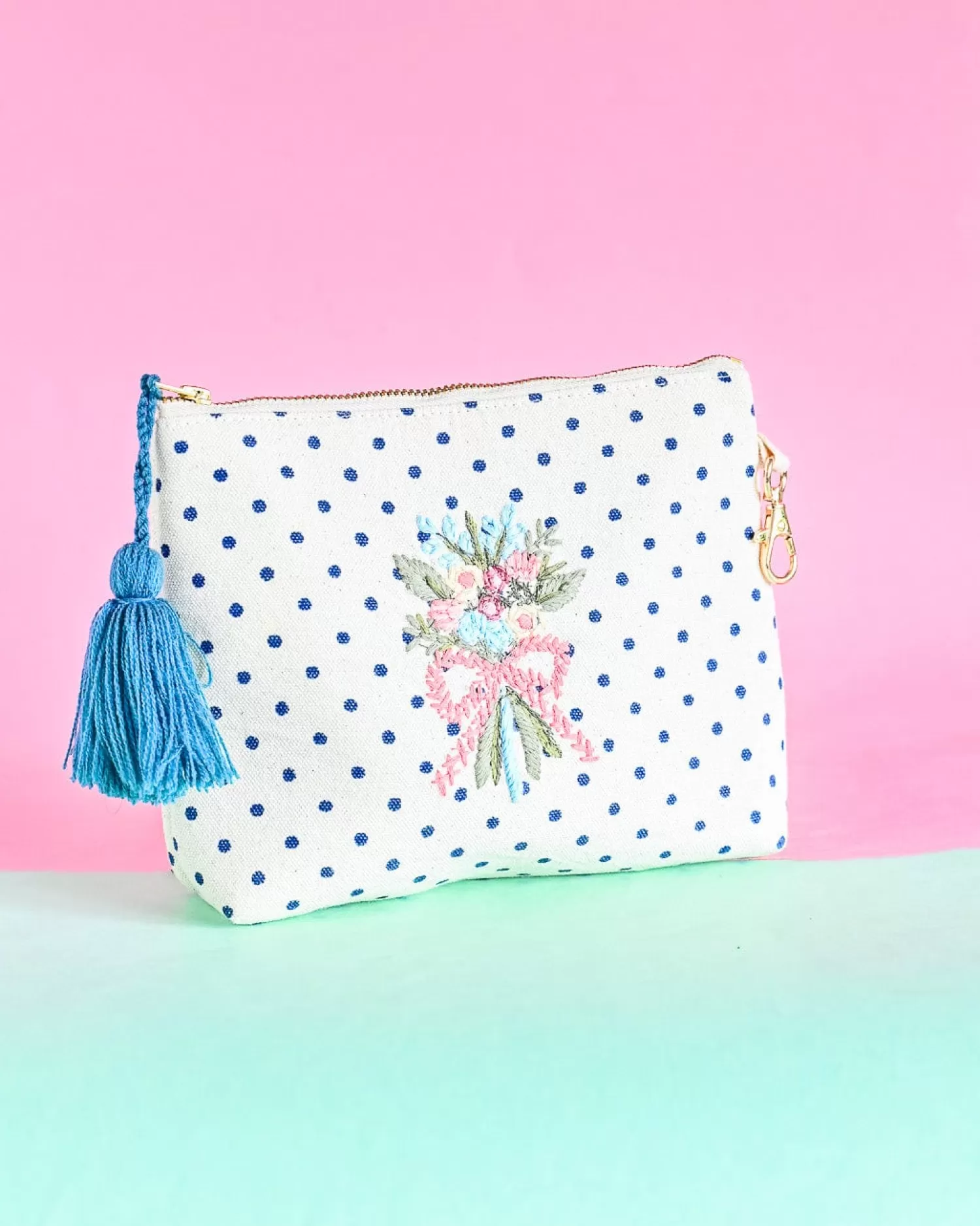 Vanshika Storage^Belle Fleur Embroidered Pouch