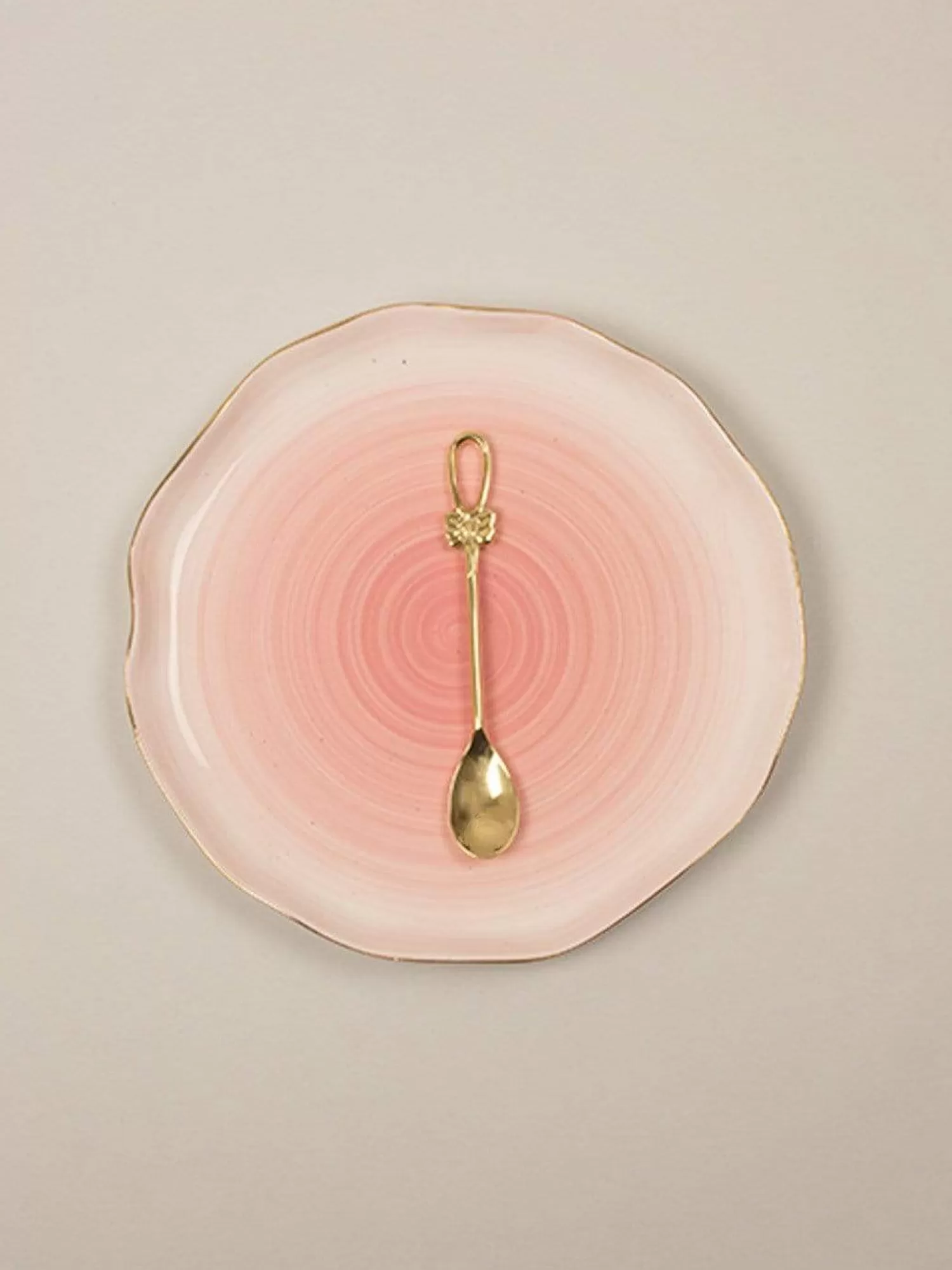 Horizon Styling & Props^Bow Me Up Dessert Spoon Gold- Set Of 6