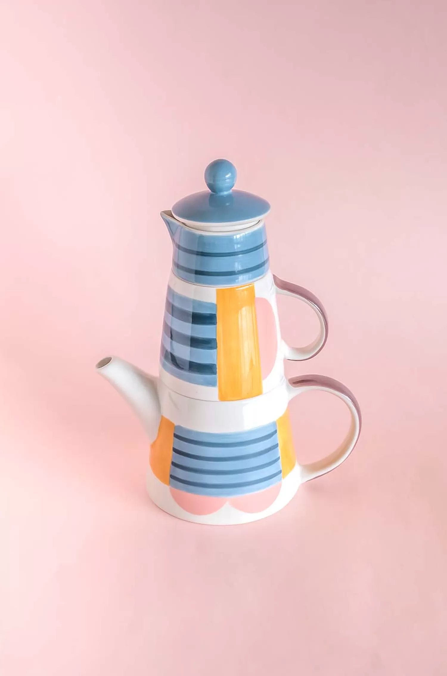 Indra Ceramics Tea Cups & Coffee Mugs^Chromatique Fantastique - Tea For One