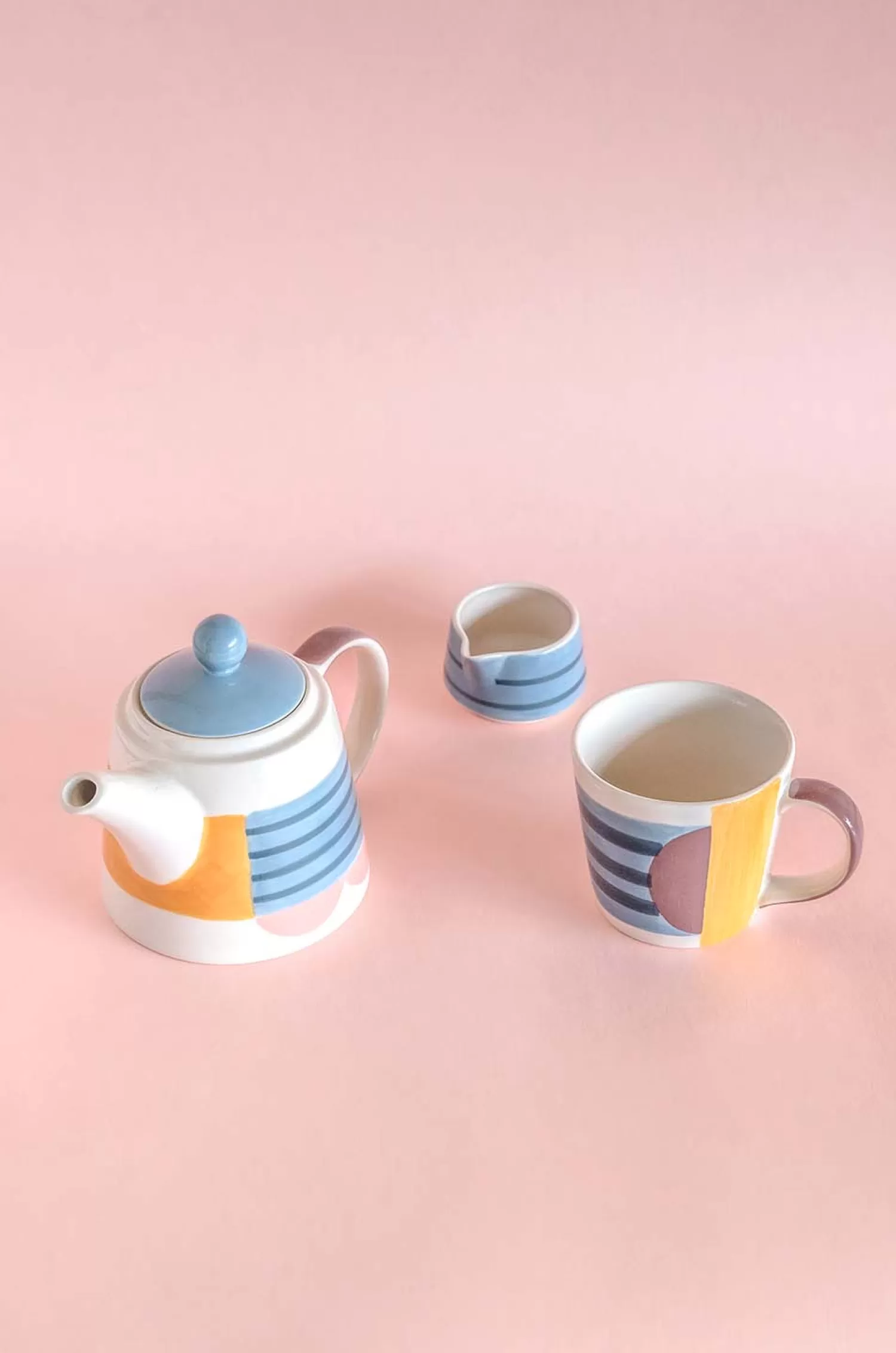 Indra Ceramics Twc Tea^Chromatique Fantastique - Tea For One