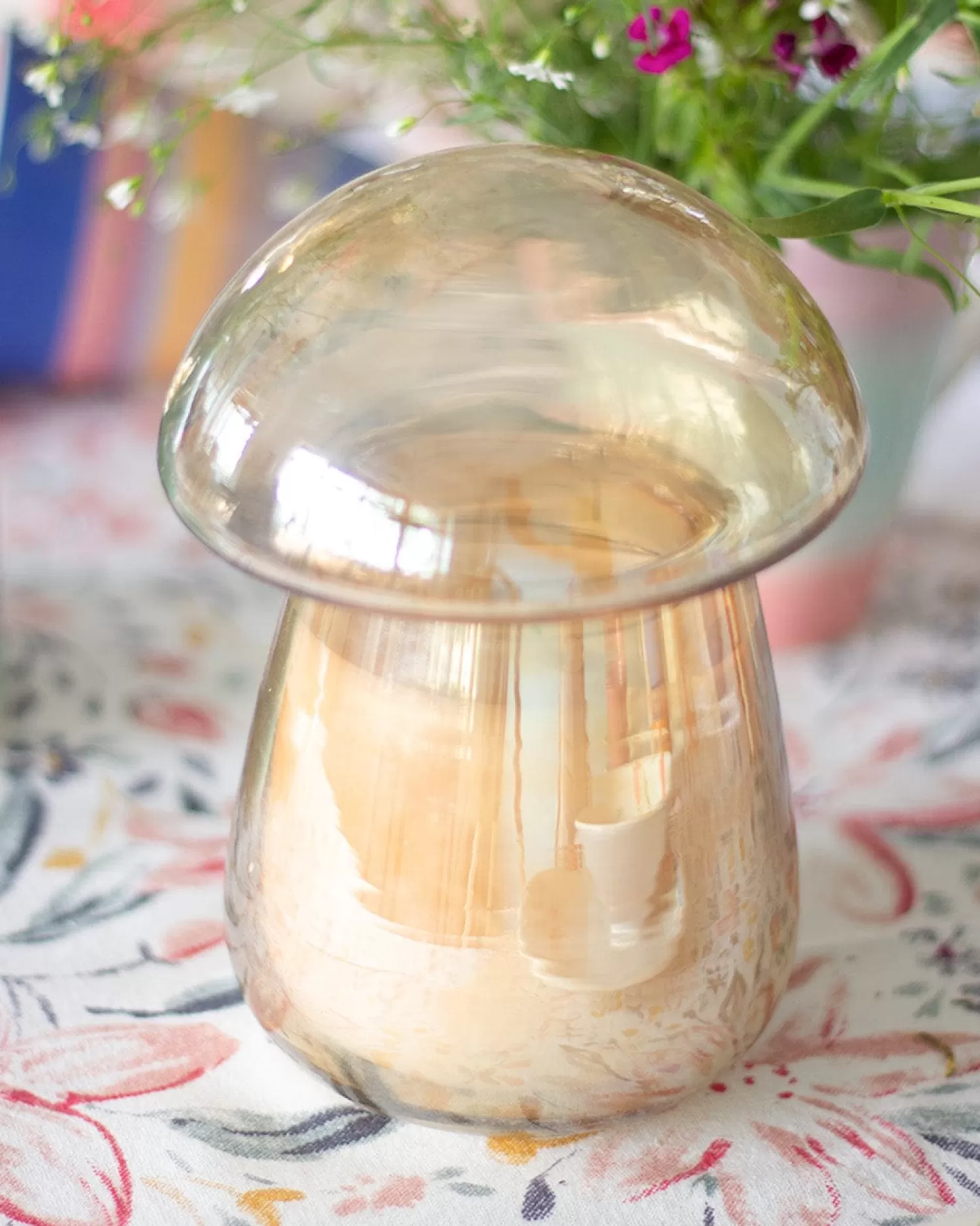 * Candles & Scents^Cookie Soy Wax Glass Candle With Lid