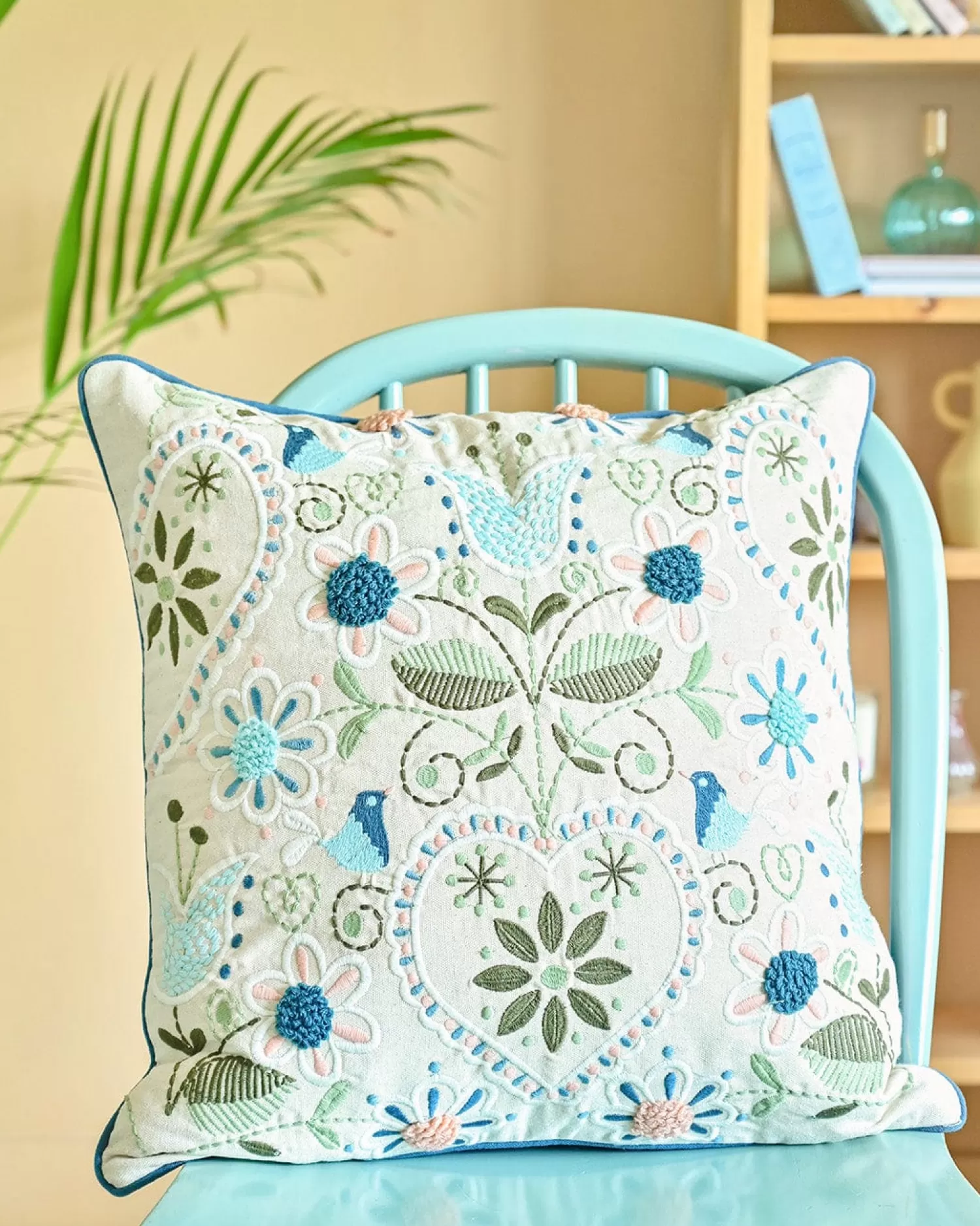 Vanshika Cushion Covers^Drama Cushion Cover - Secret Trellis Collection