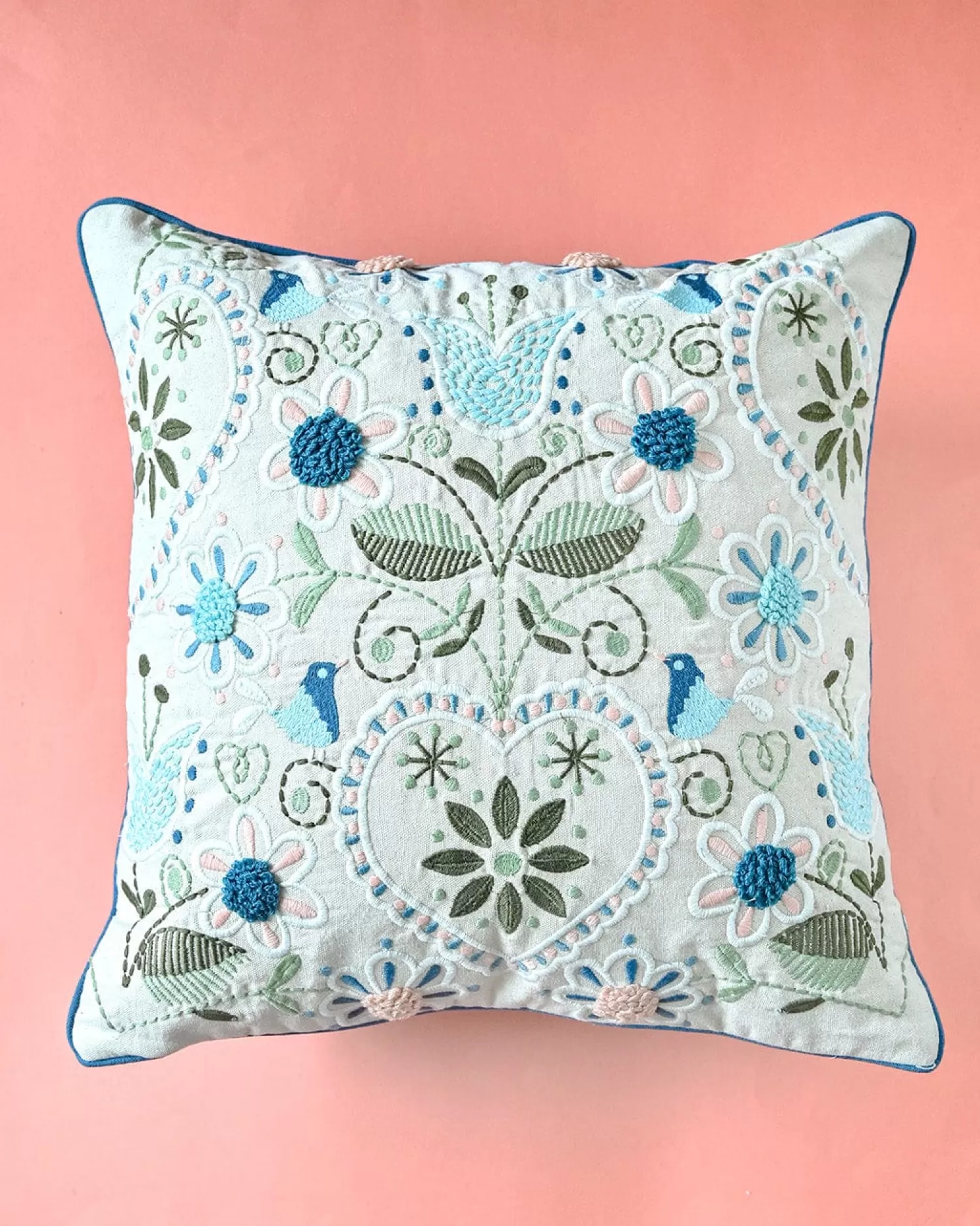 Vanshika Cushion Covers^Drama Cushion Cover - Secret Trellis Collection