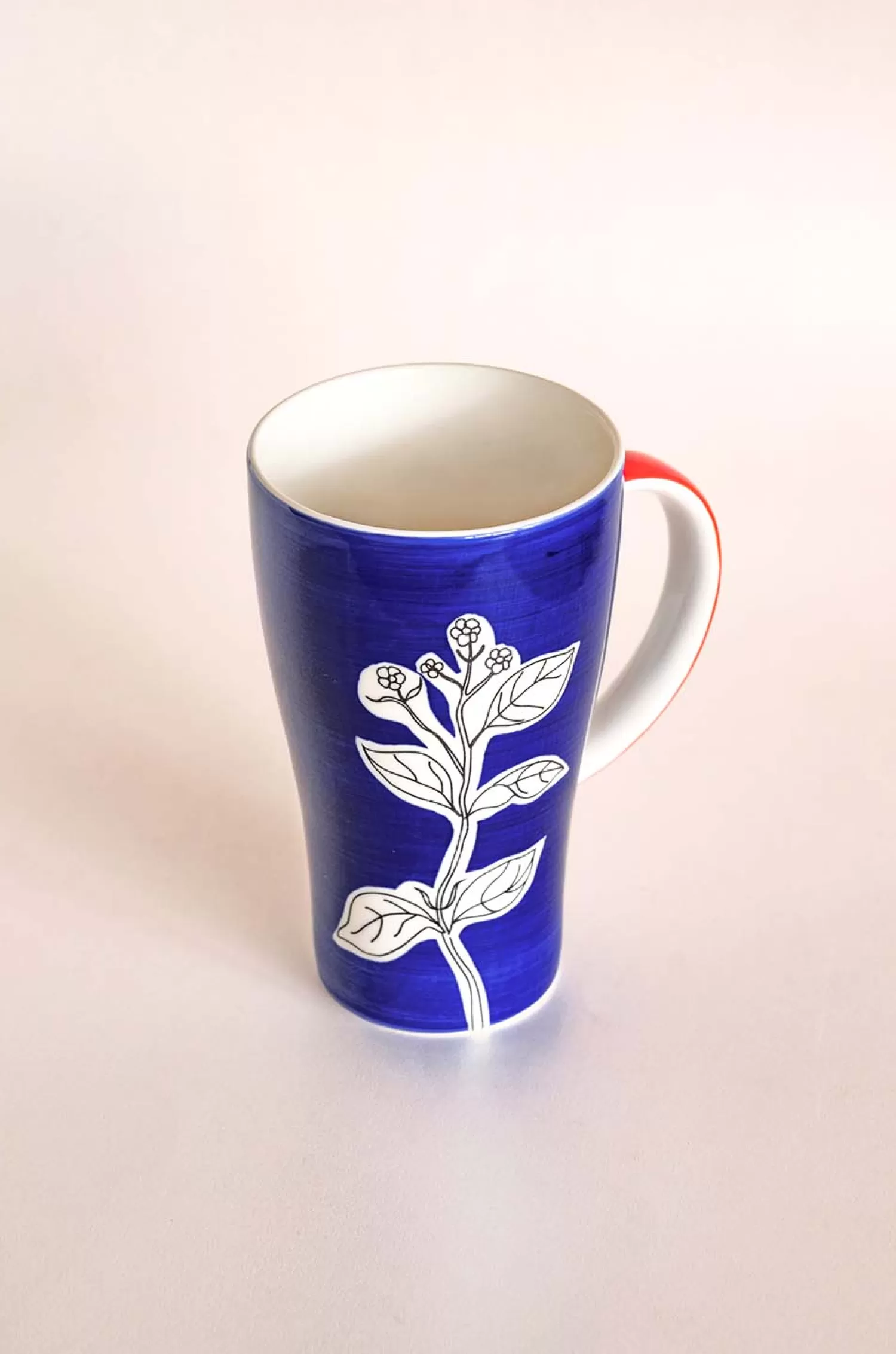 Indra Ceramics Tea Cups & Coffee Mugs^Electric Azure Mug - Buds