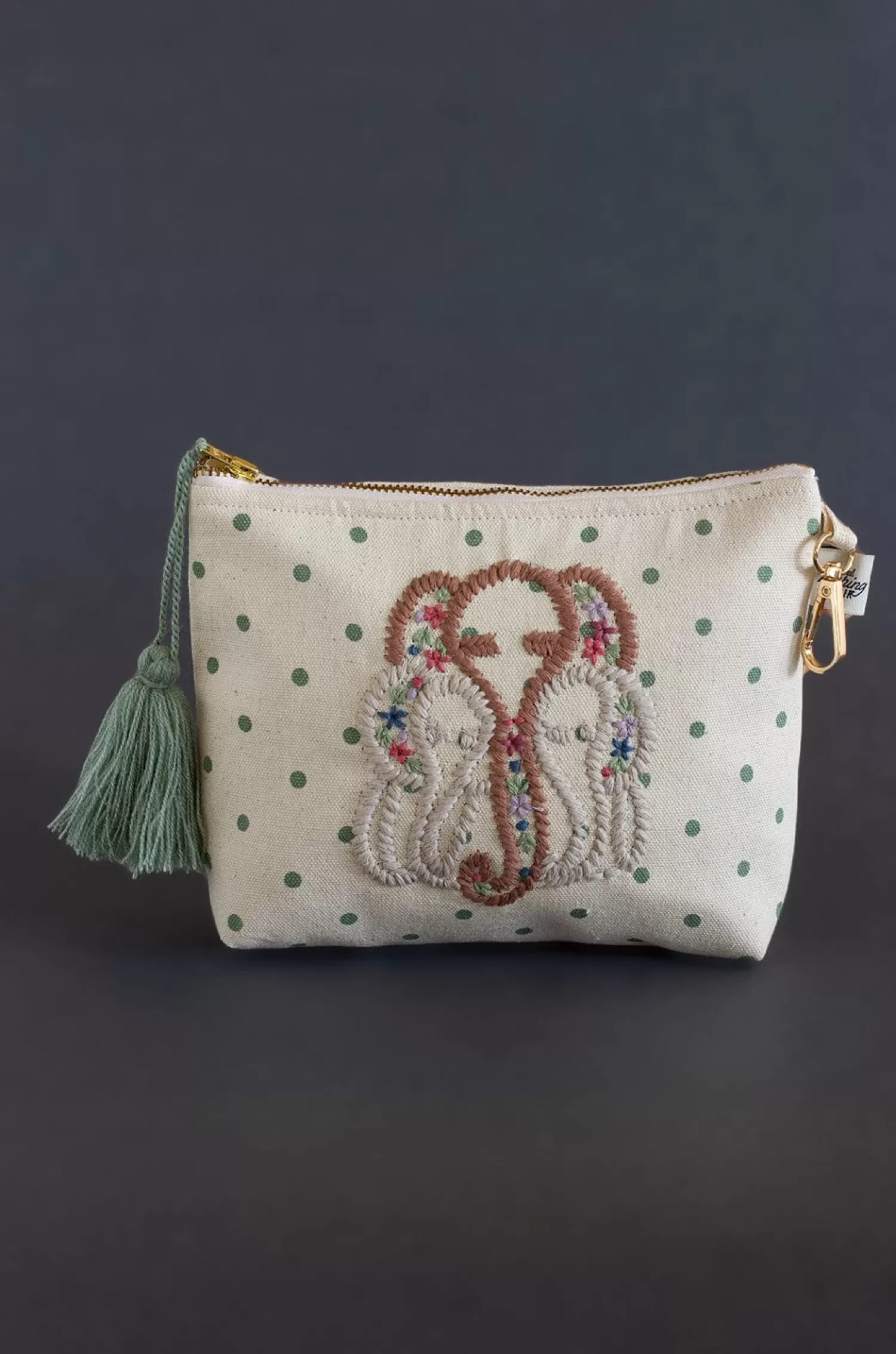 Vanshika Storage^Ellie Gang Embroidered Pouch