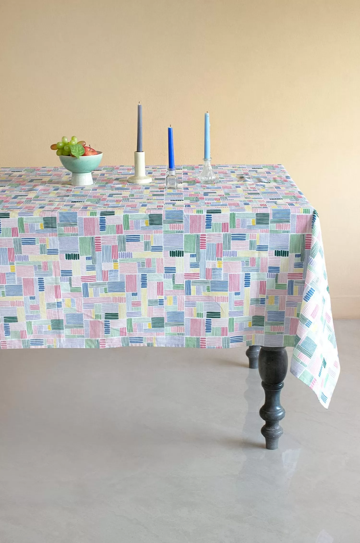 Ocean Table Linen & Accessories^Feast Cotton Table Cover - 6 Seater