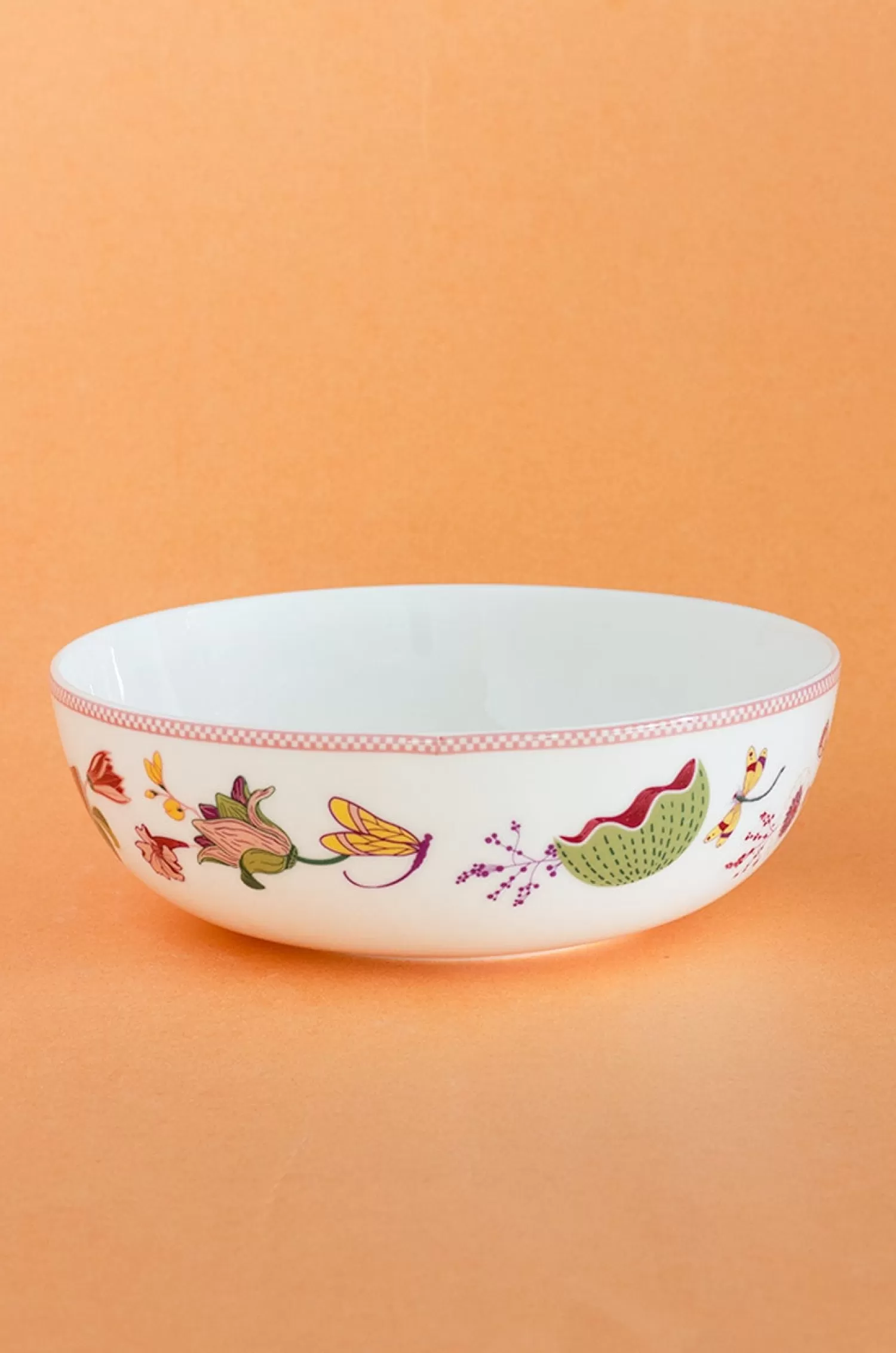 Arta Broch Bowls^Garden Of Eden Fine China Ceramic Curry Bowl - Set Of 2