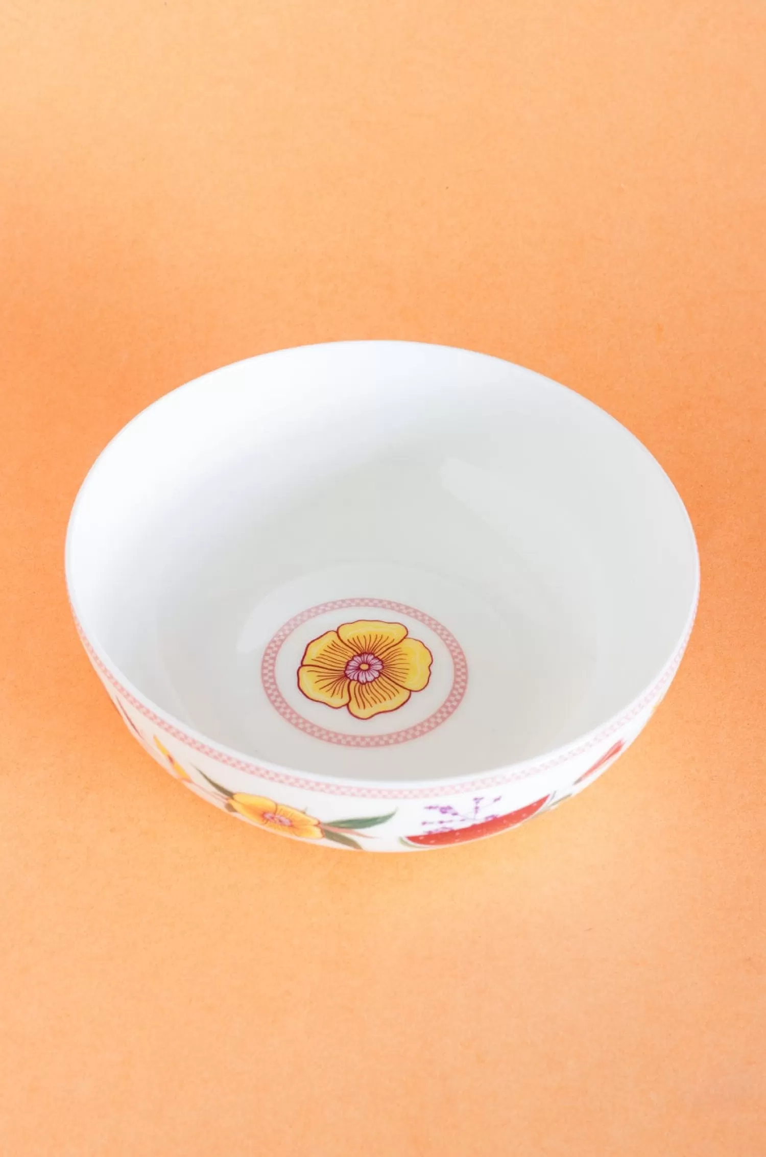 Arta Broch Bowls^Garden Of Eden Fine China Ceramic Curry Bowl - Set Of 2