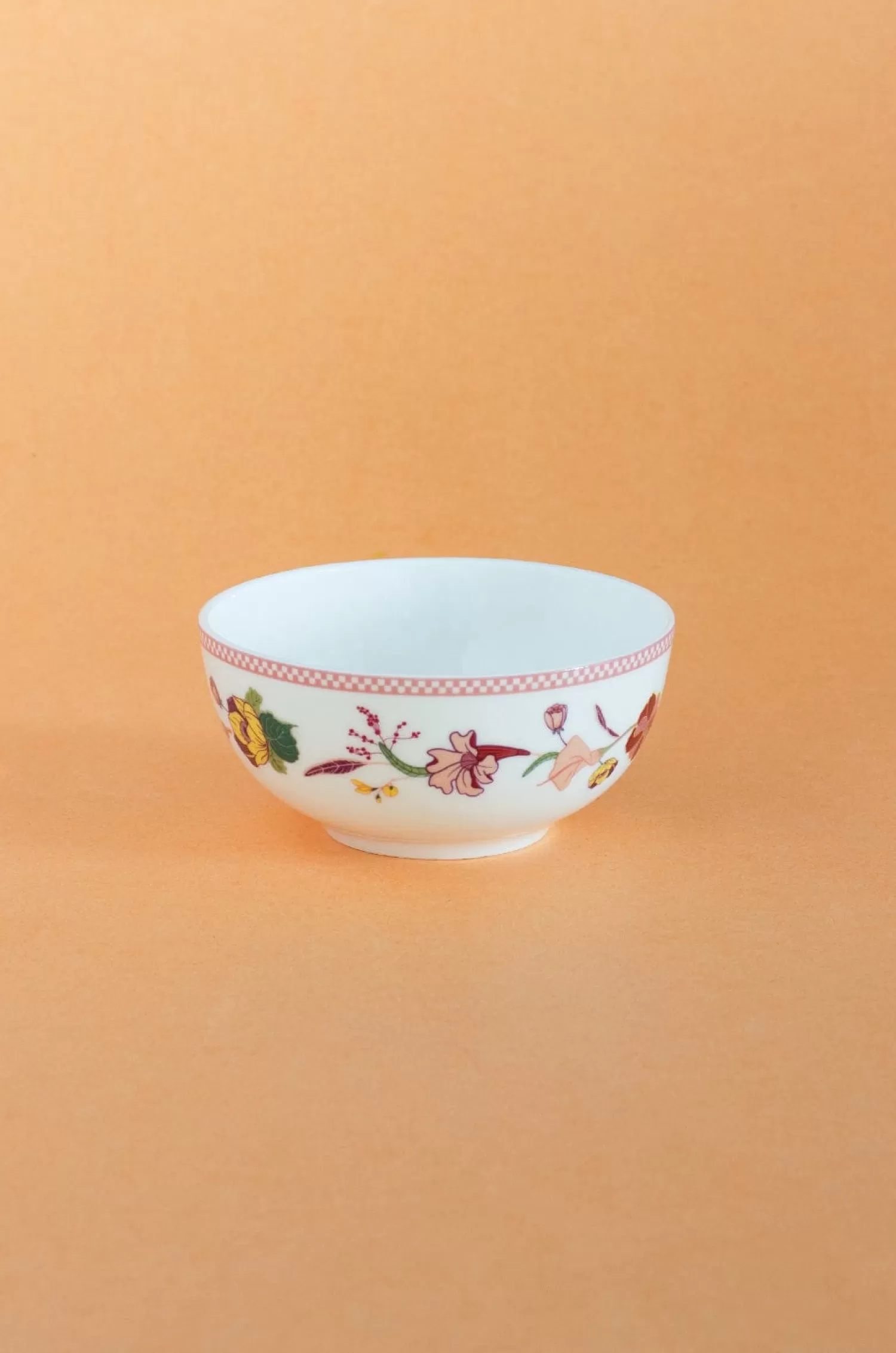 Arta Broch Bowls^Garden Of Eden Fine China Ceramic Small Katori Bowls - Set Of 6