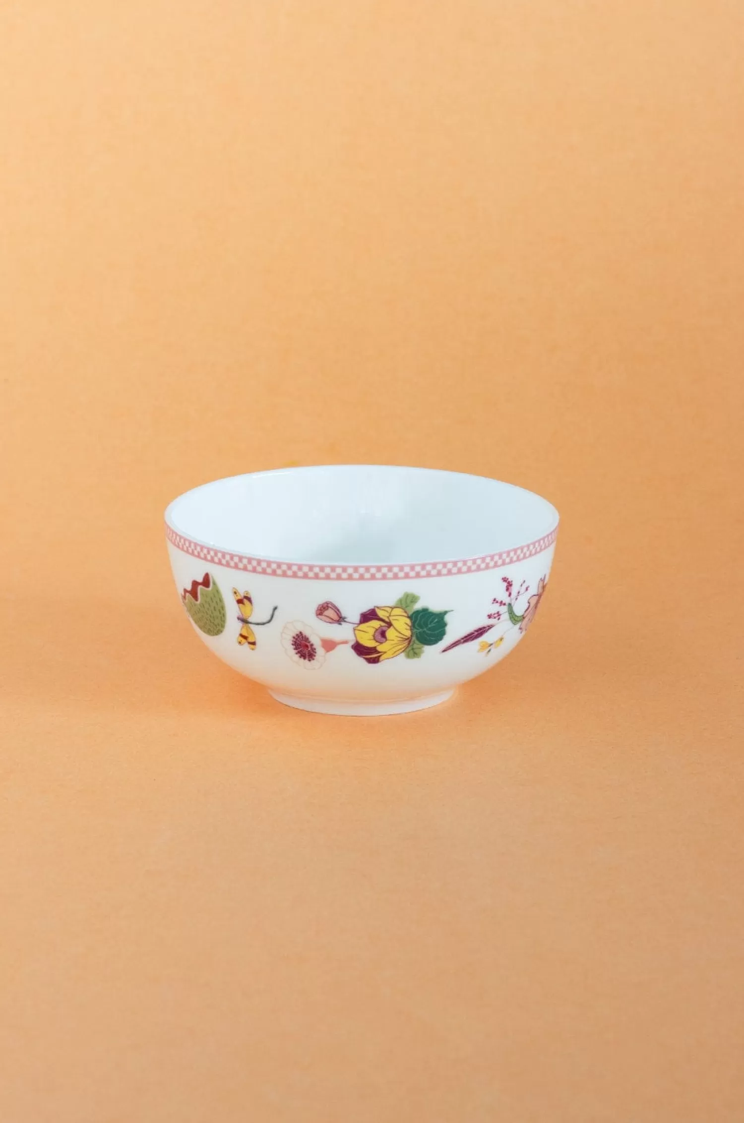 Arta Broch Bowls^Garden Of Eden Fine China Ceramic Small Katori Bowls - Set Of 6