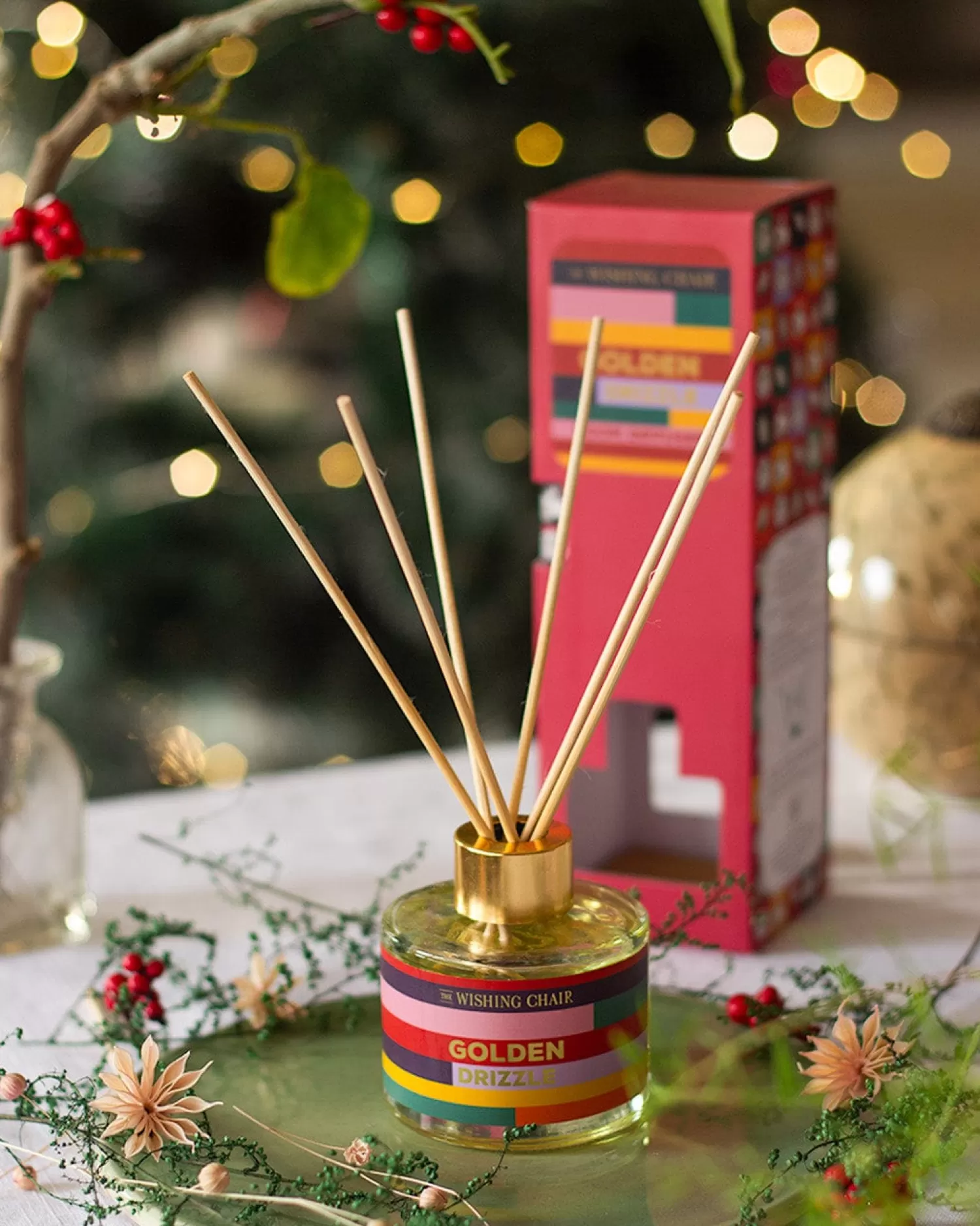 * Candles & Scents^Golden Drizzle Reed Diffuser