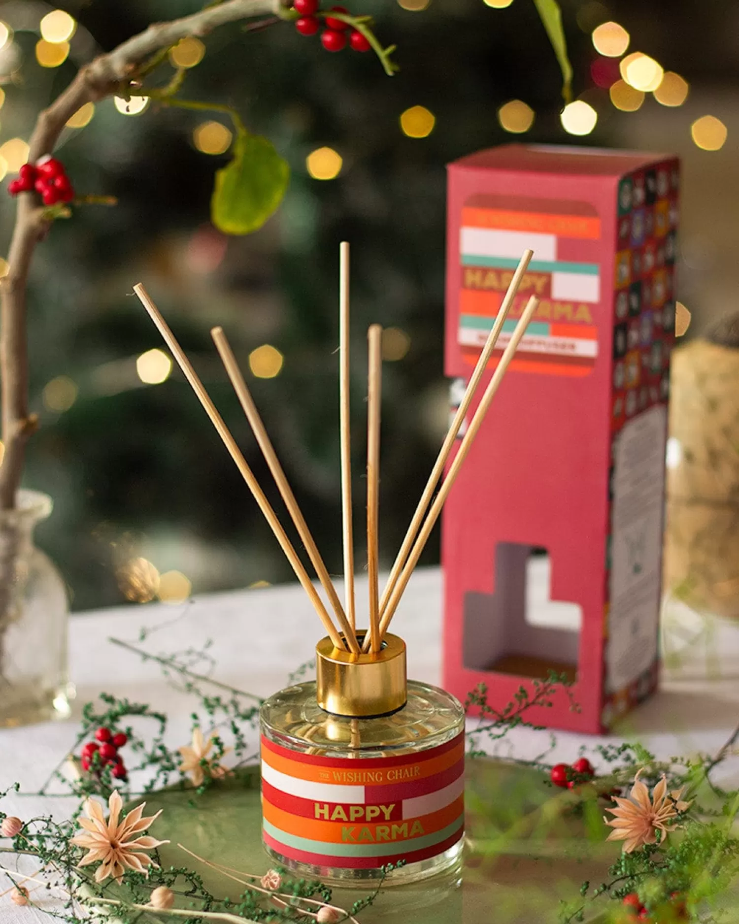 * Candles & Scents^Happy Karma Reed Diffuser