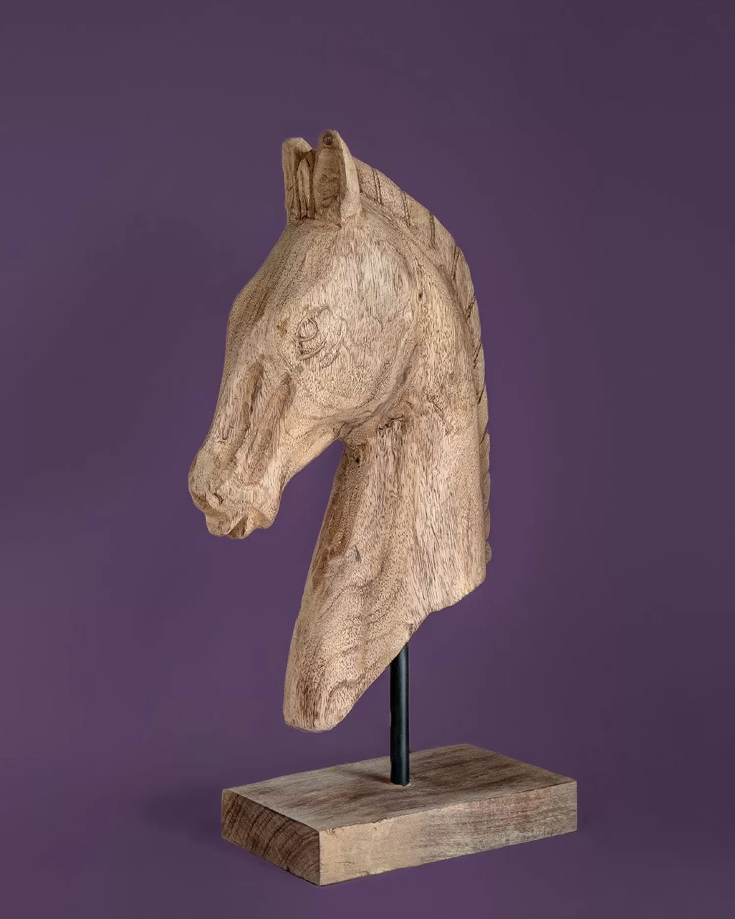 * Decorative Accents^Hey Bojack Horse Bust Wooden Decorative Accent