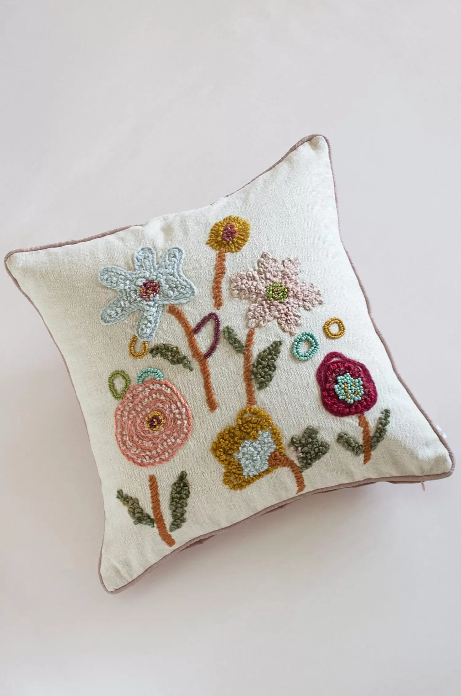 Vivsun Cushion Covers^Jemima Embroidered Cushion Cover