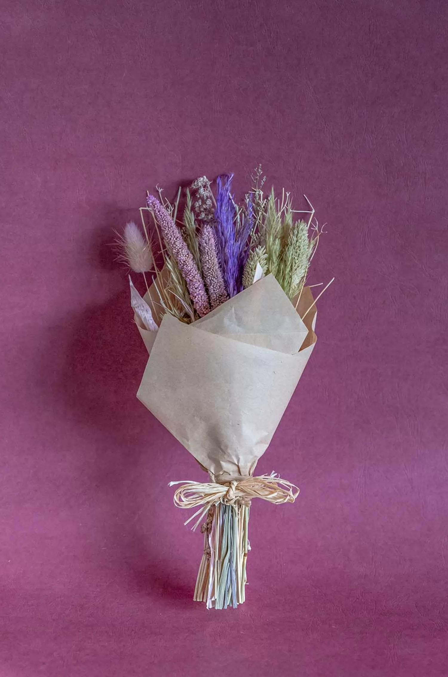 Nature's Mania Dried Flowers^Lavenderia Natural Dried Flowers Bouquet - 30Cm