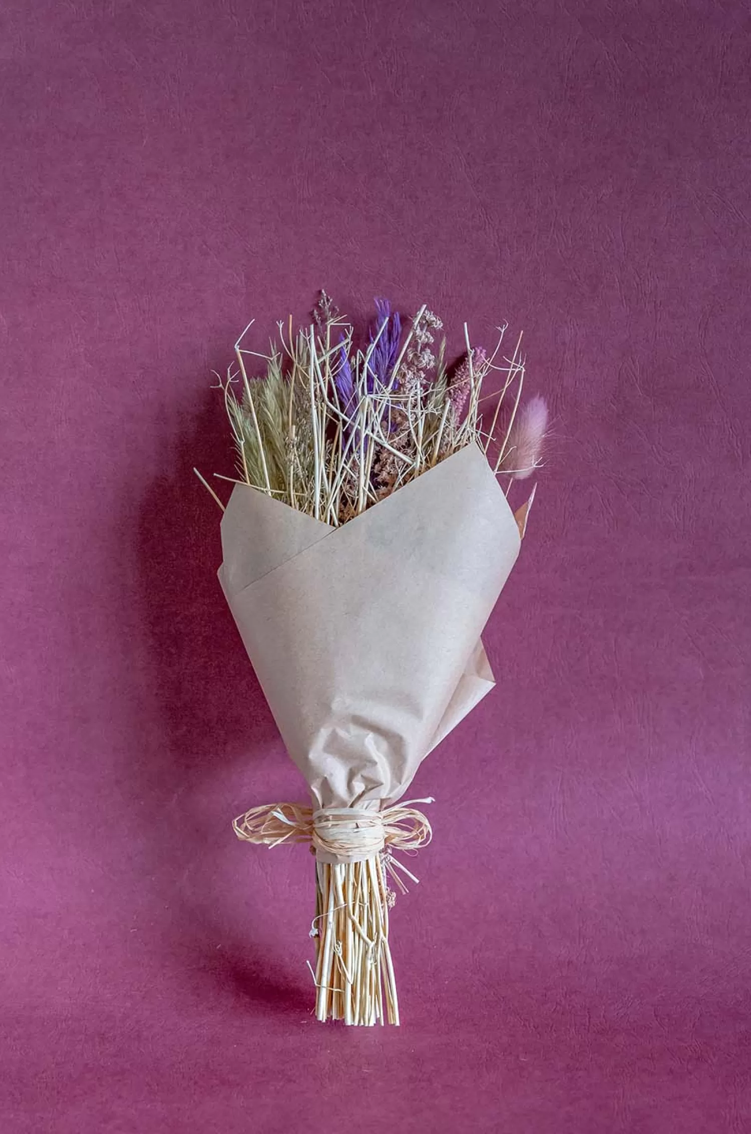 Nature's Mania Dried Flowers^Lavenderia Natural Dried Flowers Bouquet - 30Cm