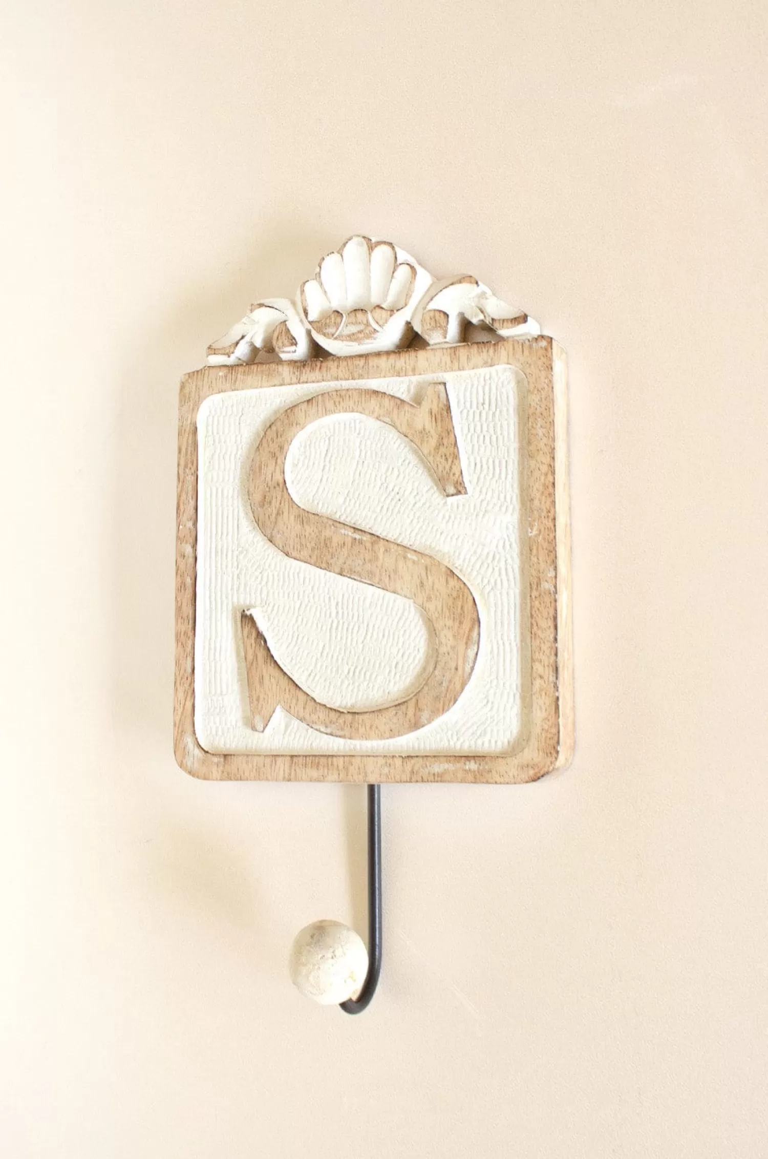 Shining Wall Decor^Letter Wall Hook / S