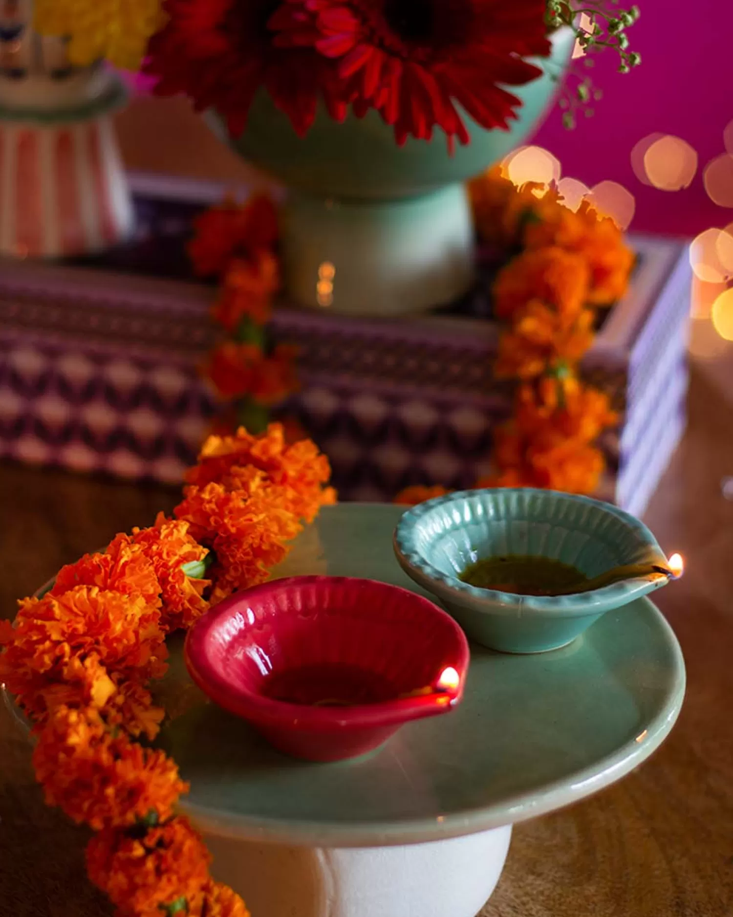 Minhas Pottery Diyas & T-Light Holders^Light It Up Ceramic Diya