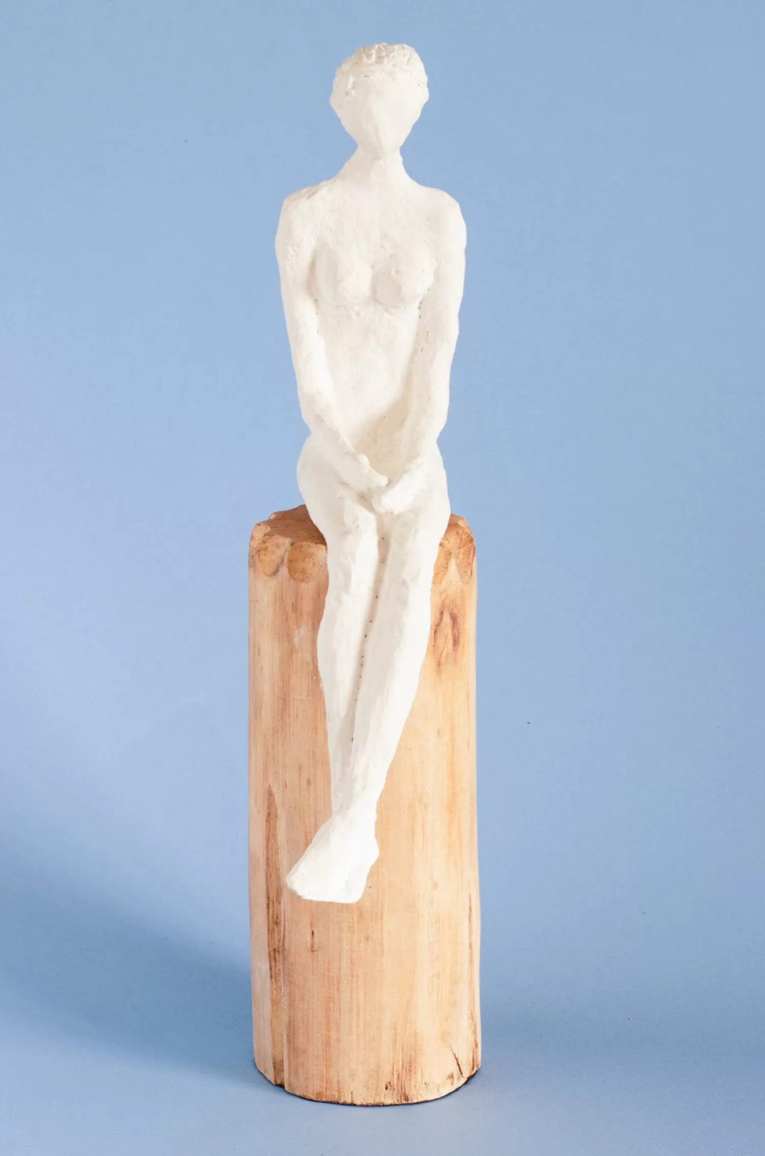 Forms Decorative Accents^Lost In Thought Lady Wooden Decorative Accent