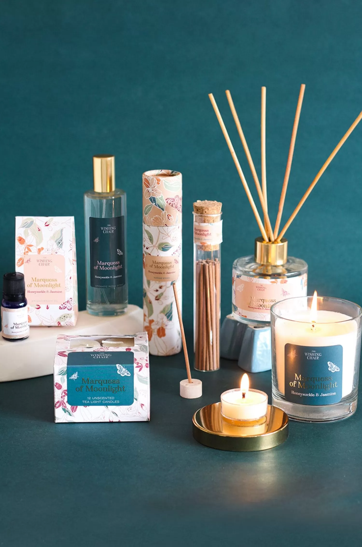 Song of India Candles & Scents^Marquess Of Moonlight Soy Wax Scented Candle - 200 Grams