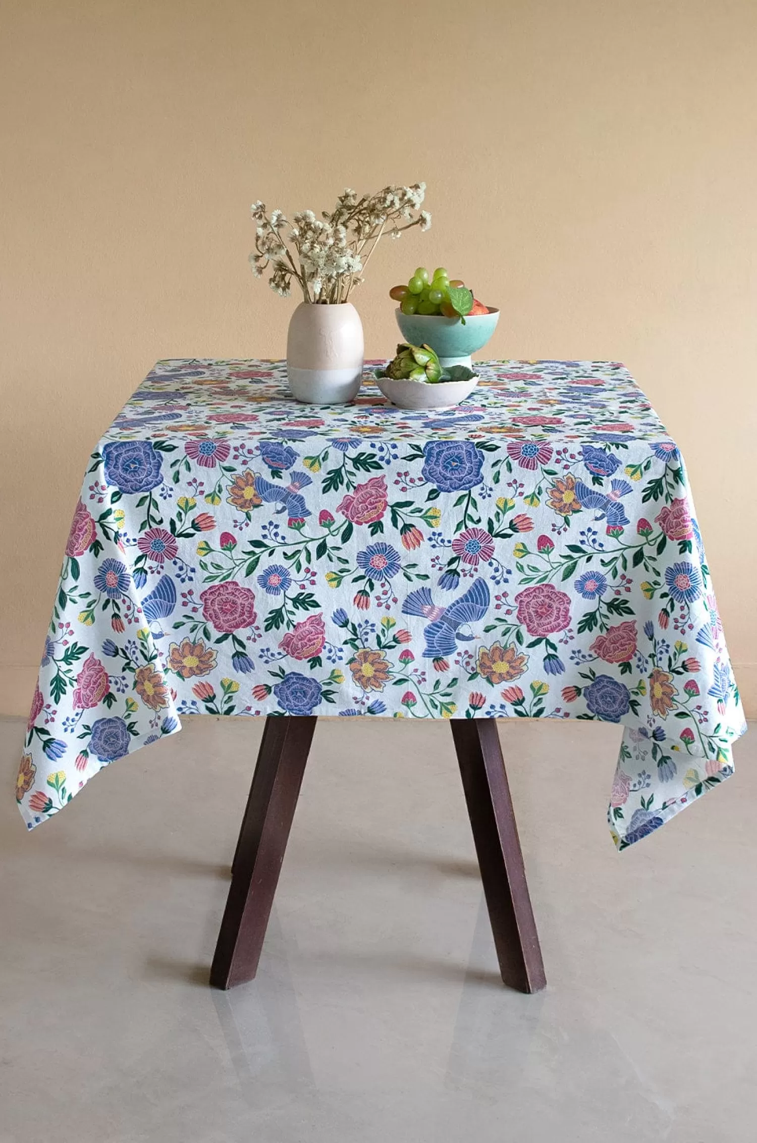 Ocean Table Linen & Accessories^Midsummer Cotton Table Cover - 4 Seater