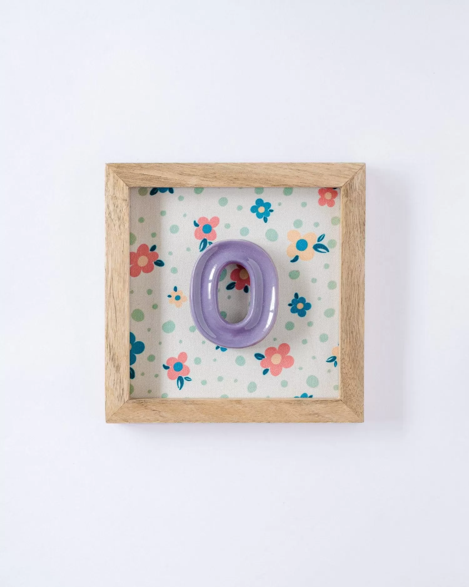 * Wall Decor^Mini Mottled Mono Wall Hanging - Purple