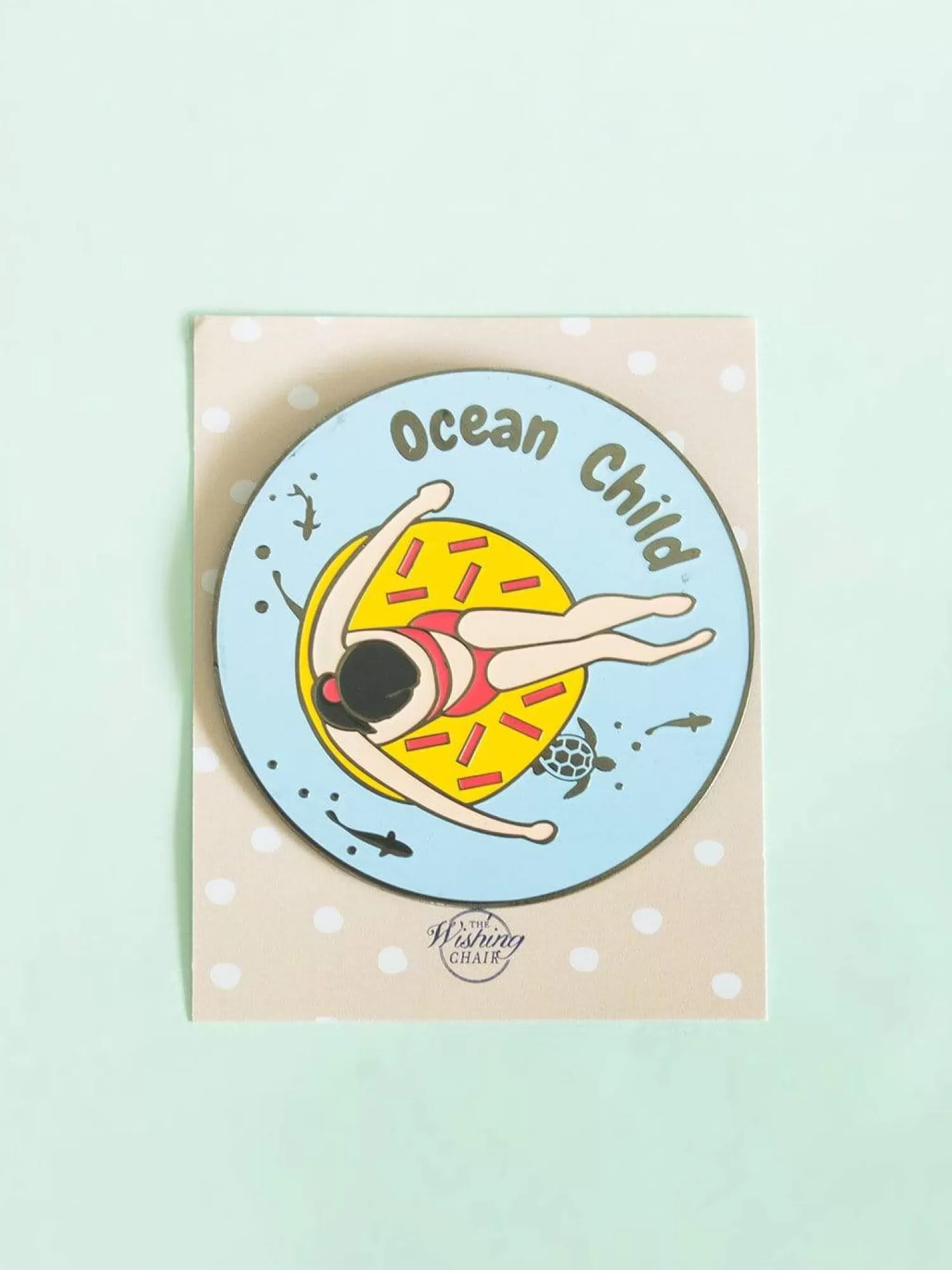 Pin It Up Desk Accessories & Little Treats^Ocean Child Fridge Magnet