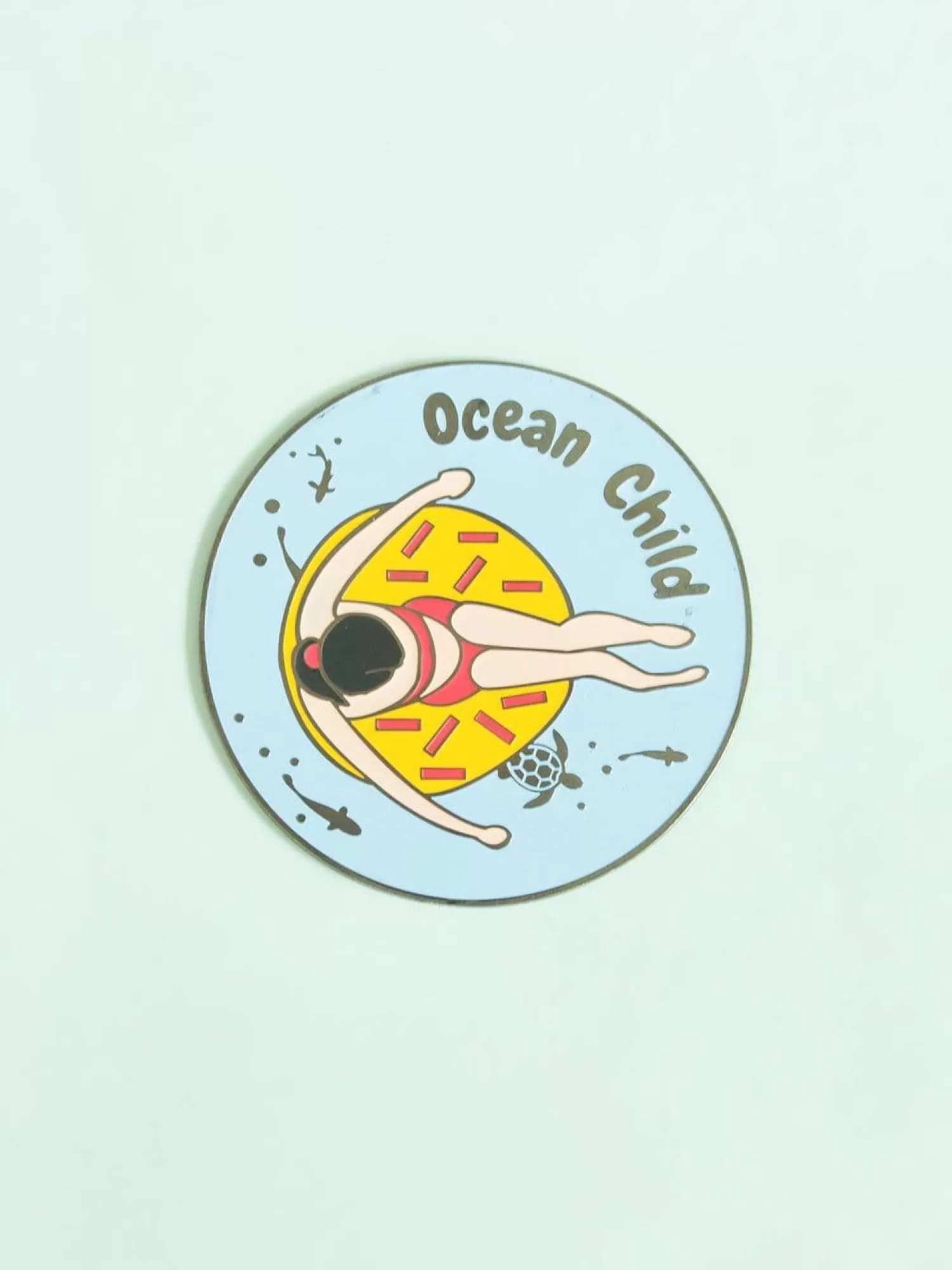 Pin It Up Desk Accessories & Little Treats^Ocean Child Fridge Magnet