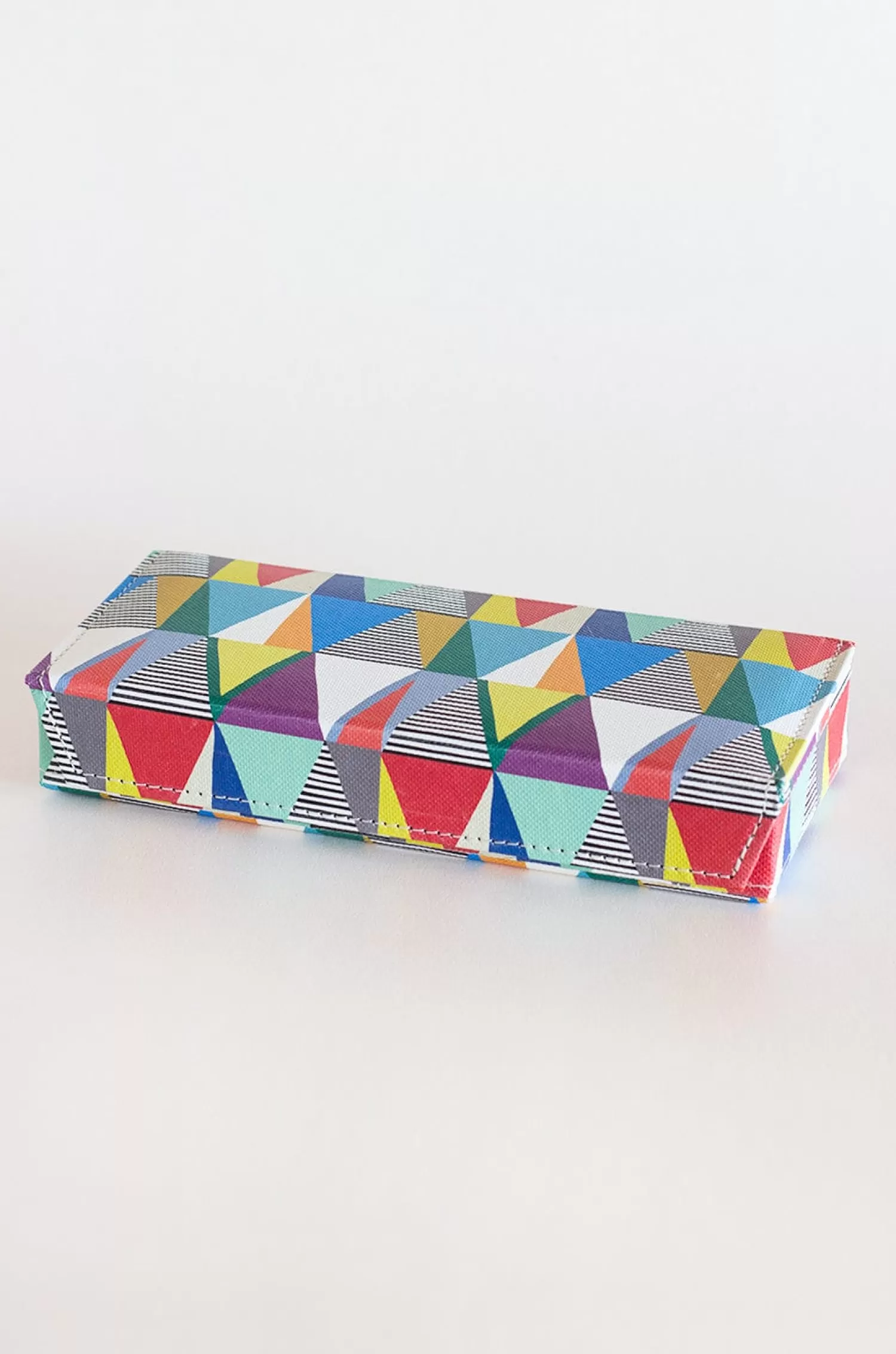 EcoLeather Storage^Pearlised Paper Leather Travel Jewelley Box- Kaleidoscope