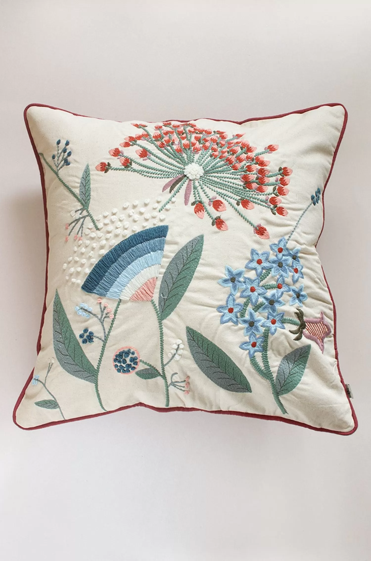 Vanshika Cushion Covers^Raha Embroidered Cushion Cover