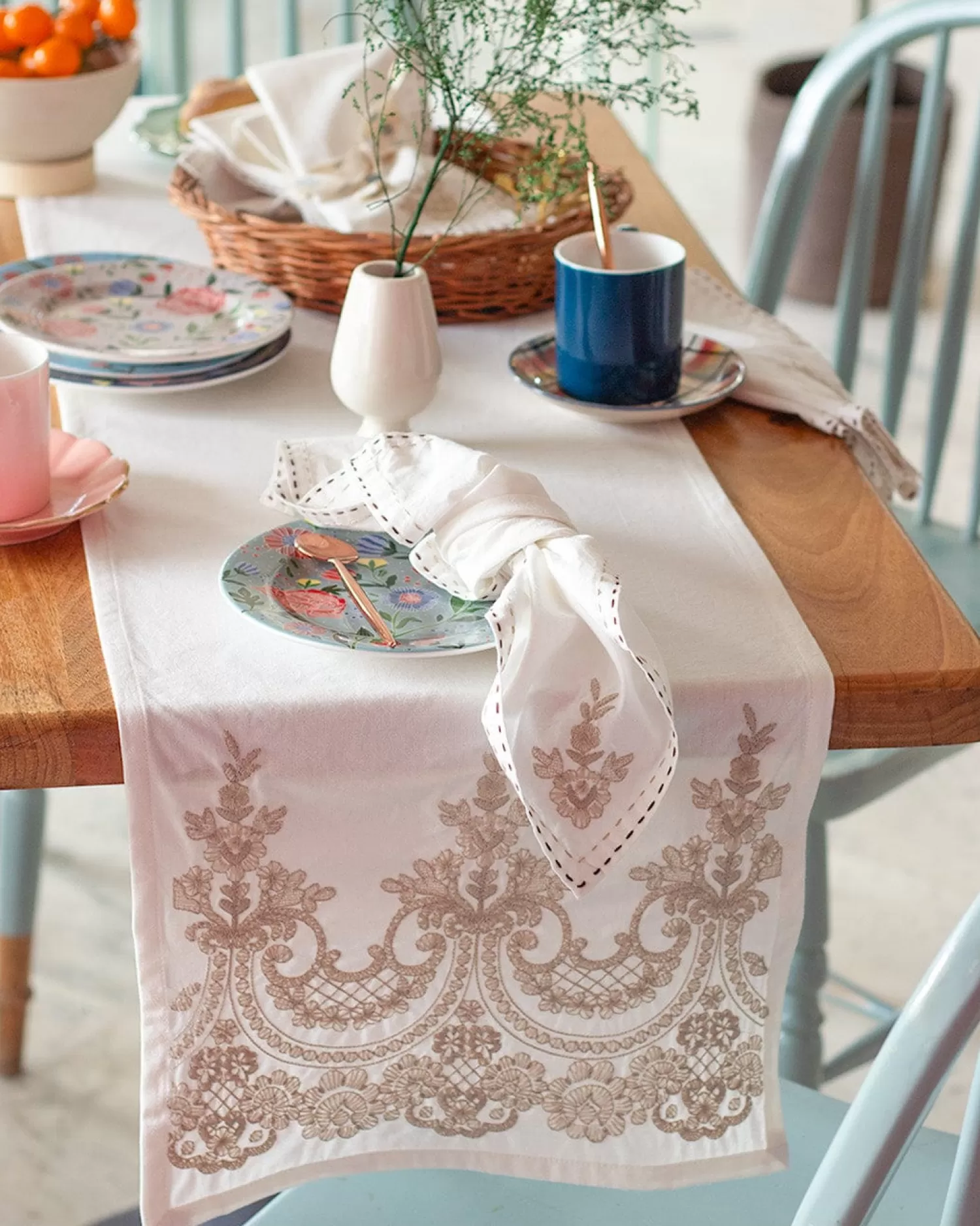 * Table Linen & Accessories^Roshanara Table Linen Collection - Set Of 7