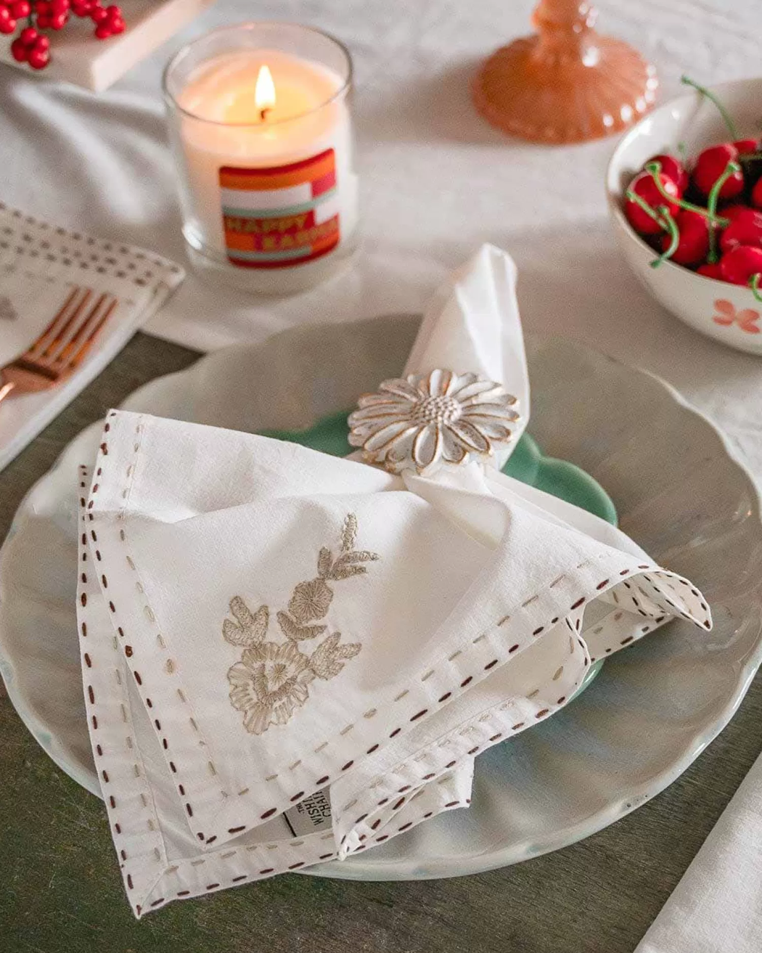 * Table Linen & Accessories^Roshanara Table Linen Collection - Set Of 7