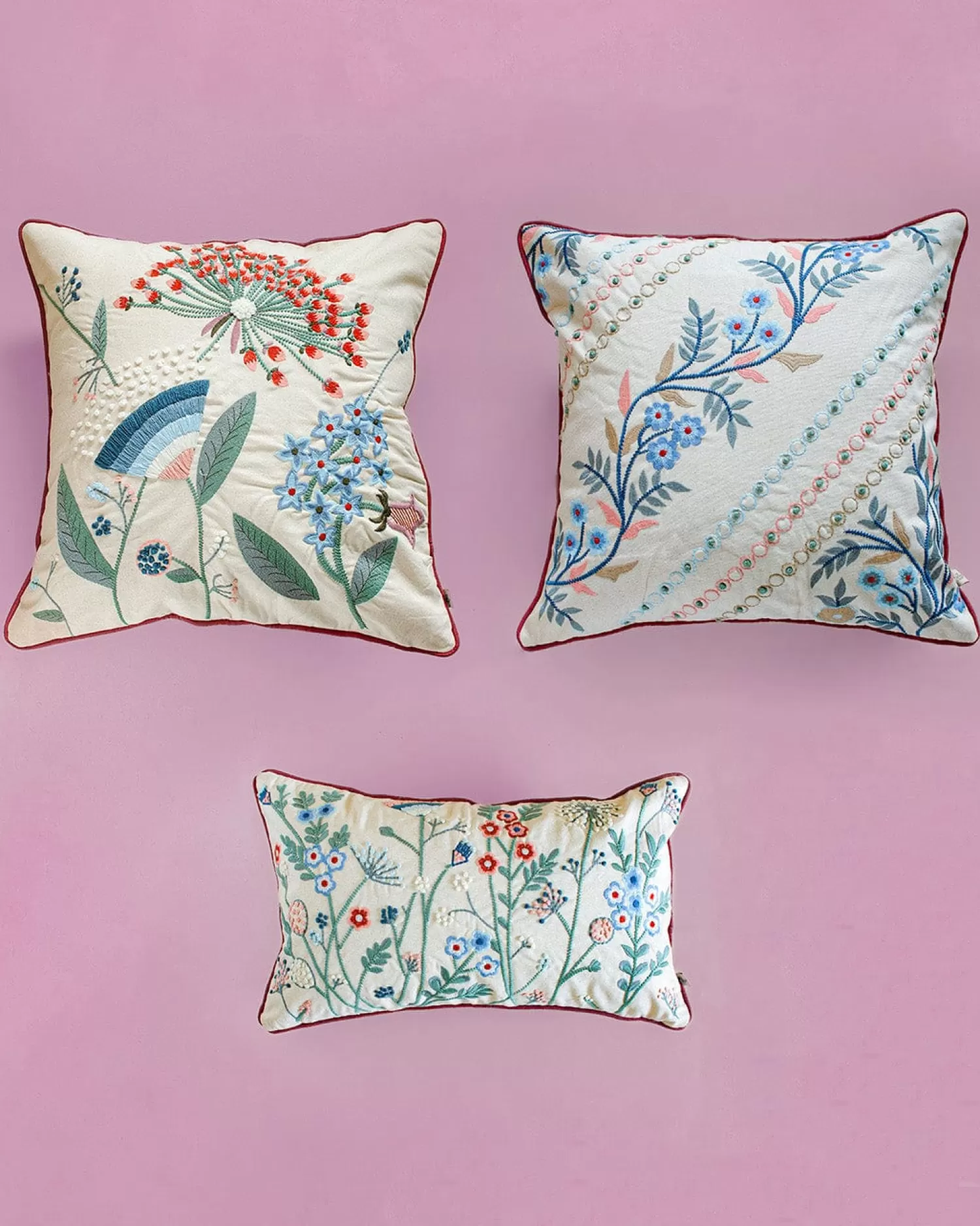 * Cushion Covers^Sera Cushion Covers Collection - Set Of 3