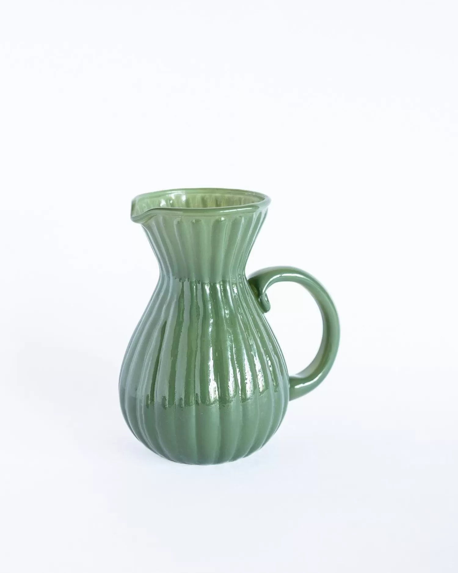 * Vases & Planters^Siris Jug Shaped Glass Vase