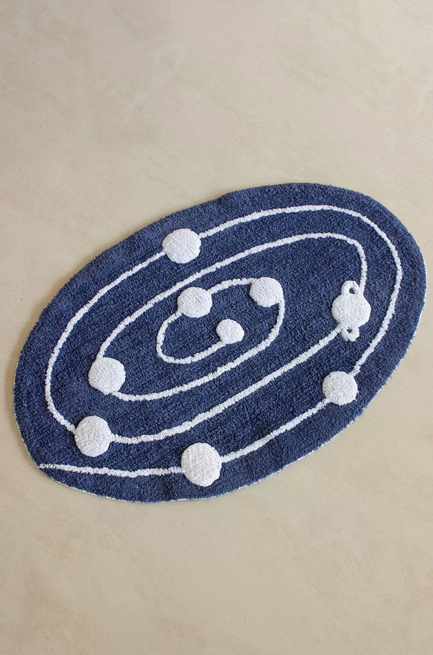 Pushpsons Kids^Solar System Cotton Bathmat