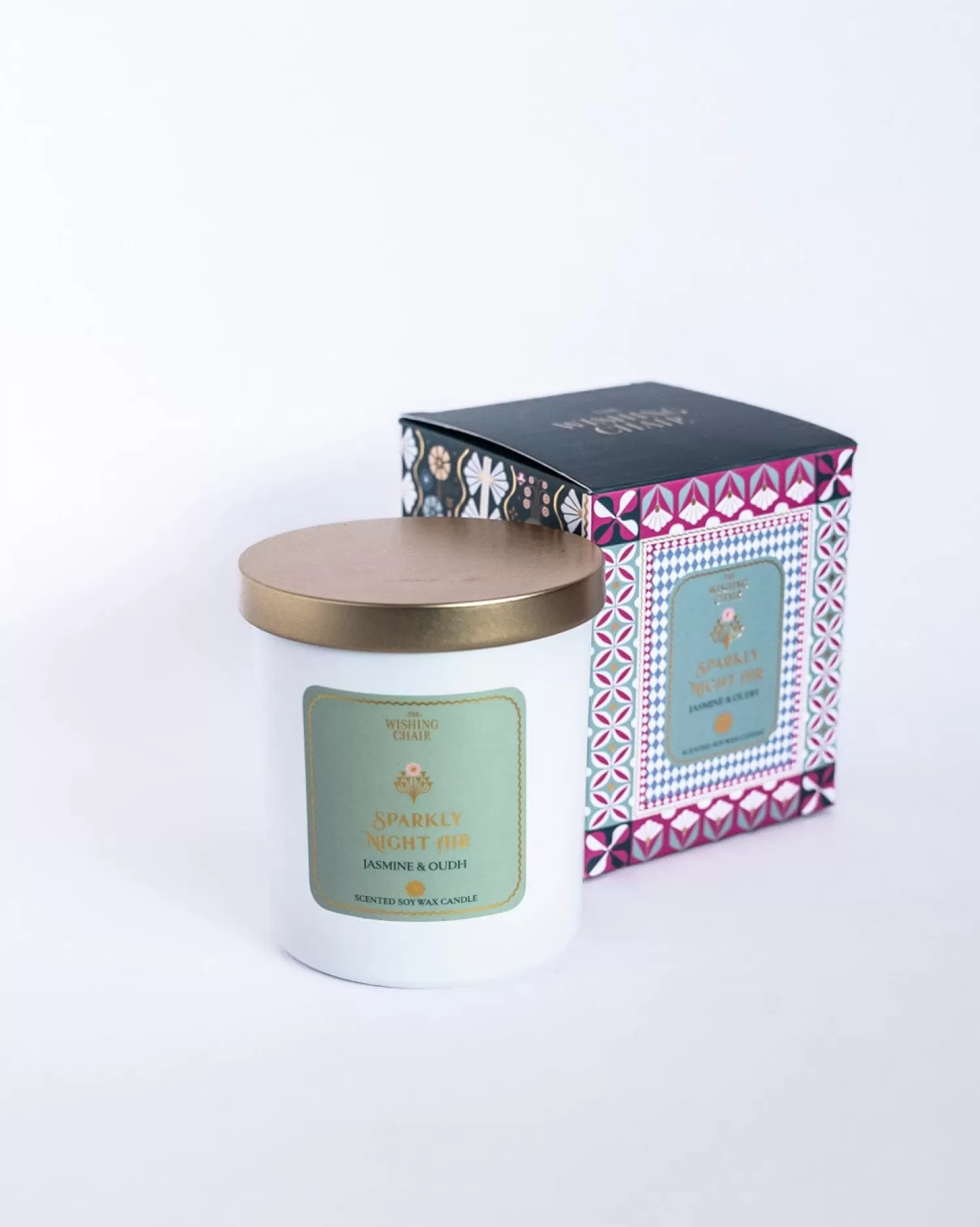 * Candles & Scents^Sparkly Night Air Soy Wax Jar Candle - 200 G