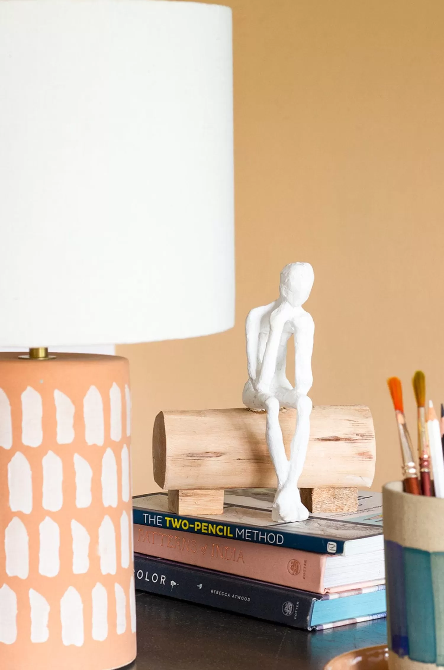 Forms Desk Accessories & Little Treats^The Thinking Man Wooden Decorative Accent