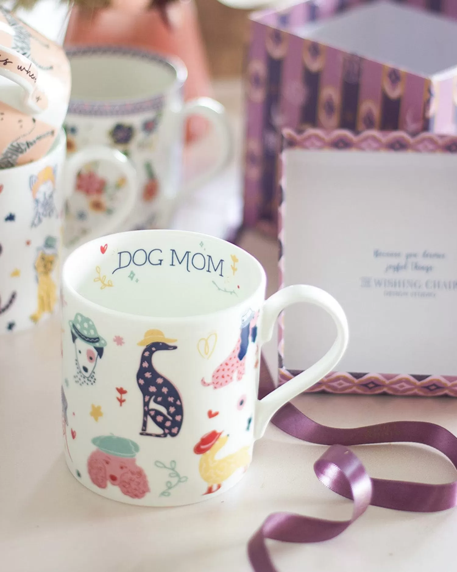 Arta Broch Tea Cups & Coffee Mugs^Top Dog Mama Fine China Mug