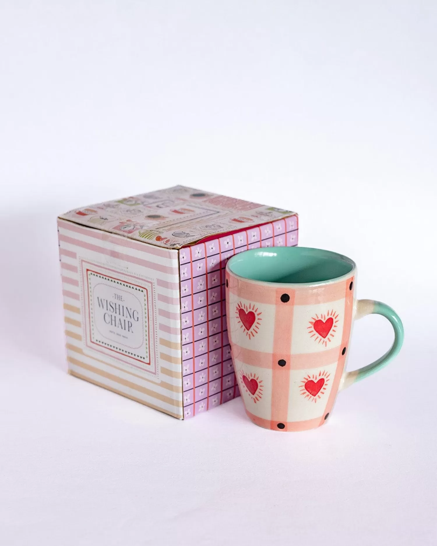 * Tea Cups & Coffee Mugs^Valerie Handpainted Ceramic Mug