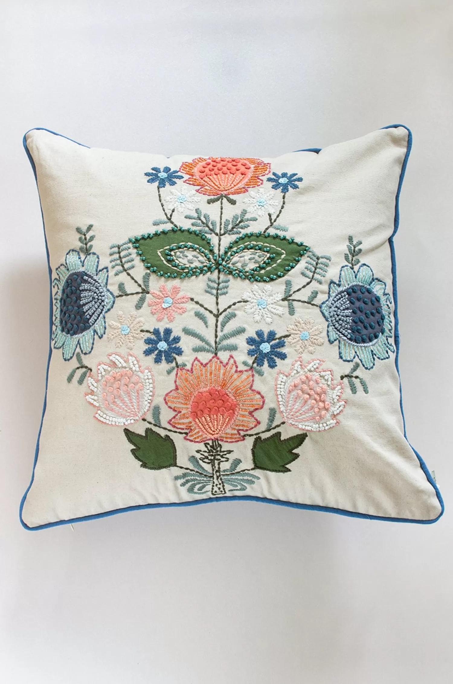 Vivsun Cushion Covers^Yara Embroidered Cushion Cover 18" X 18"