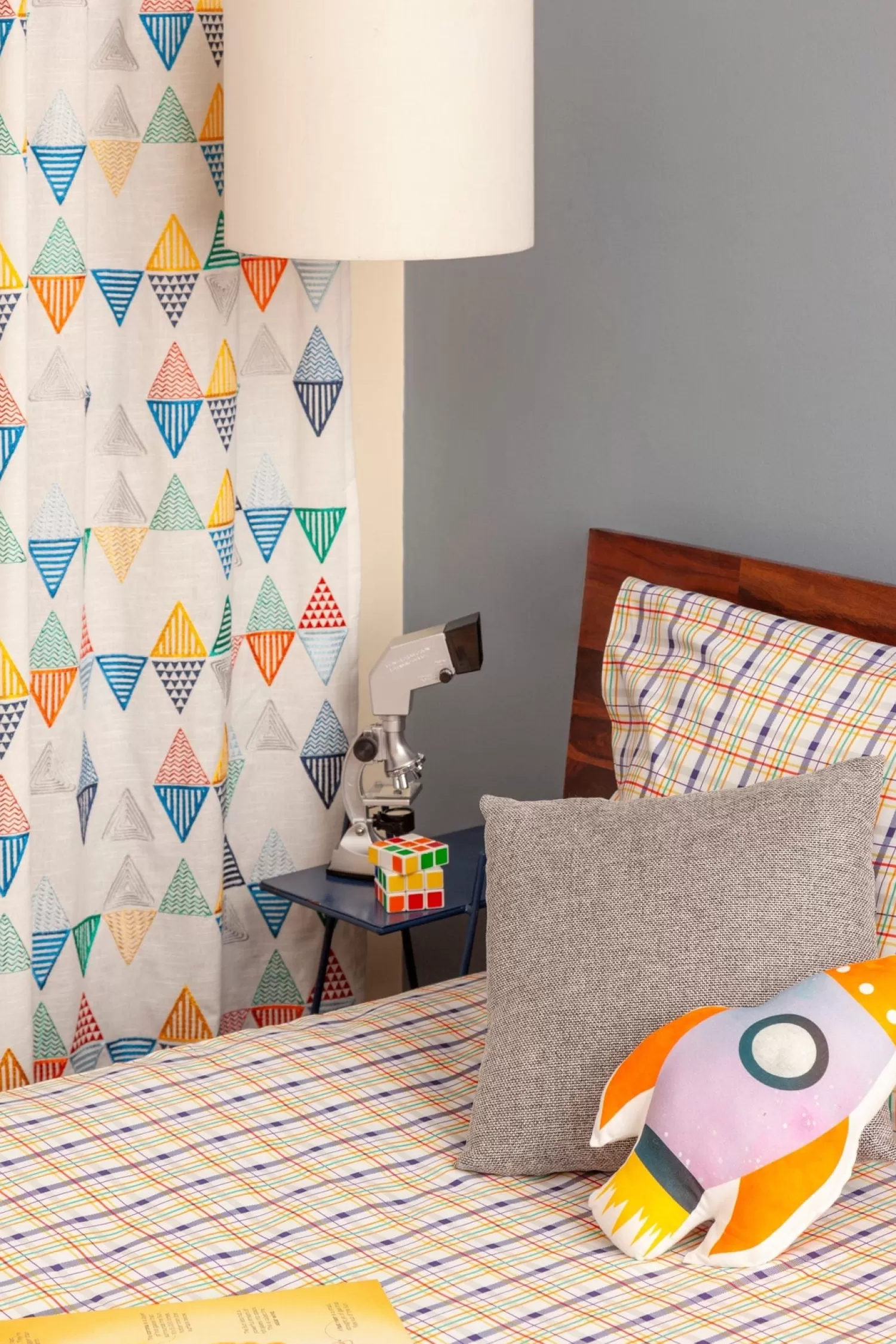 ZOOKEEPER Kids^ Mehul, The Musician Sheet And Shams Set- Fitted Sheet