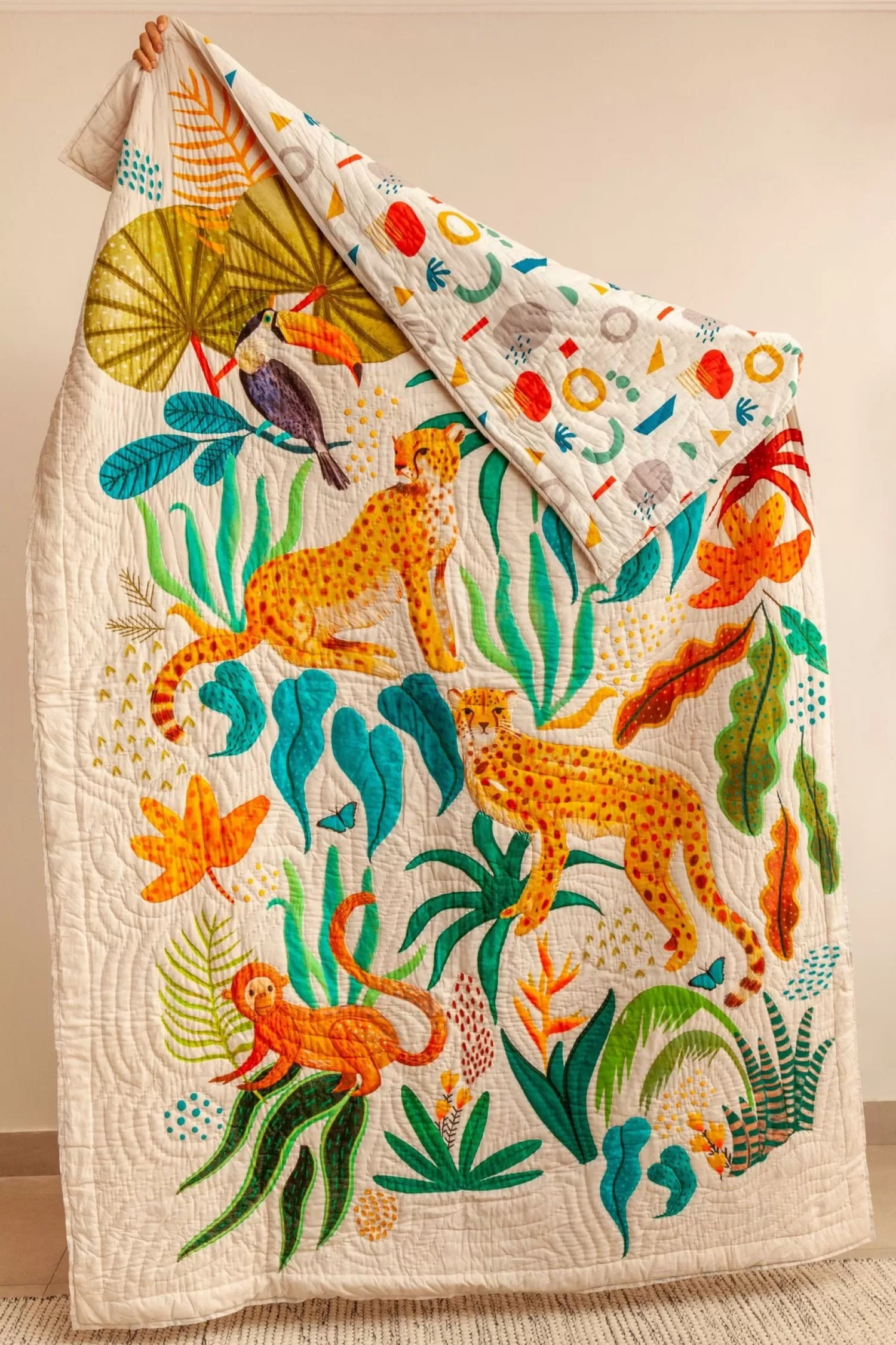 ZOOKEEPER Kids^ The Forest Is My Playground Quilt